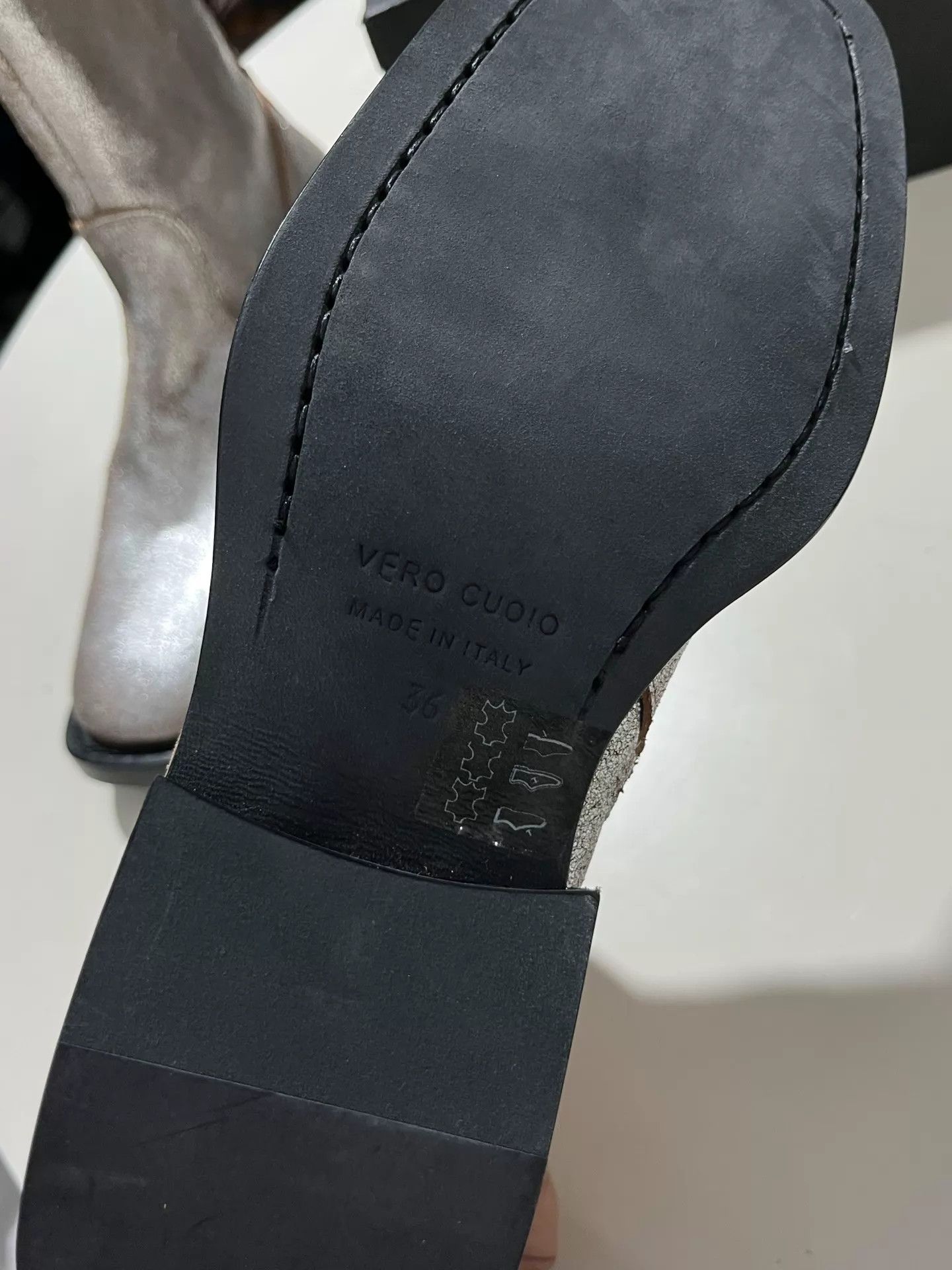 Ann Demeulemeester Ann Demeulemeester New Boots Square Toe Silver 36 Size US 6 / IT 36 - 5 Thumbnail