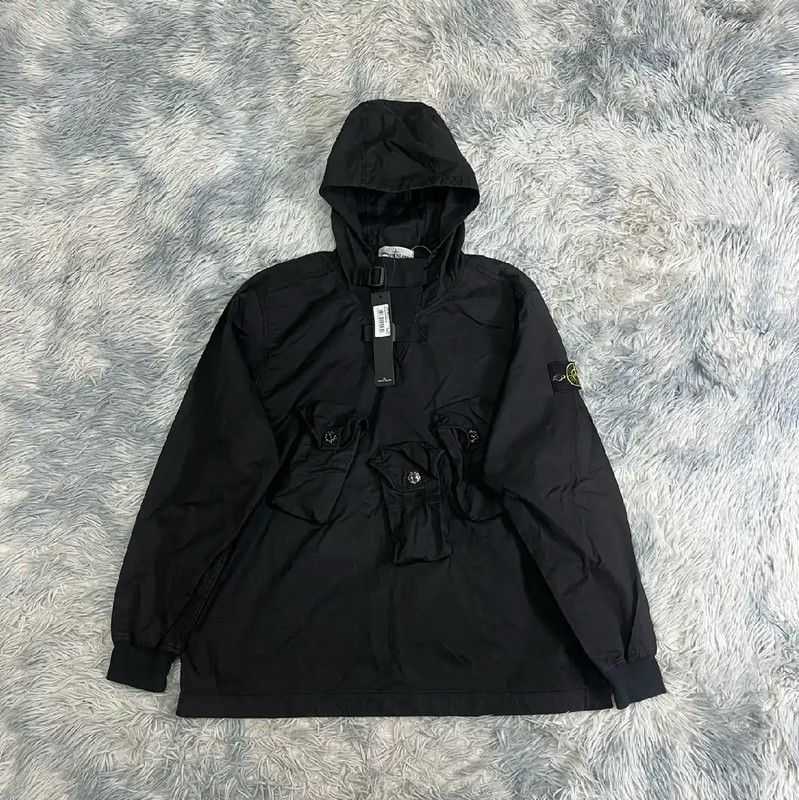 Stone Island Stone Island Black Cotton Men's Jacket 0089 Size US M / EU 48-50 / 2 - 1 Thumbnail