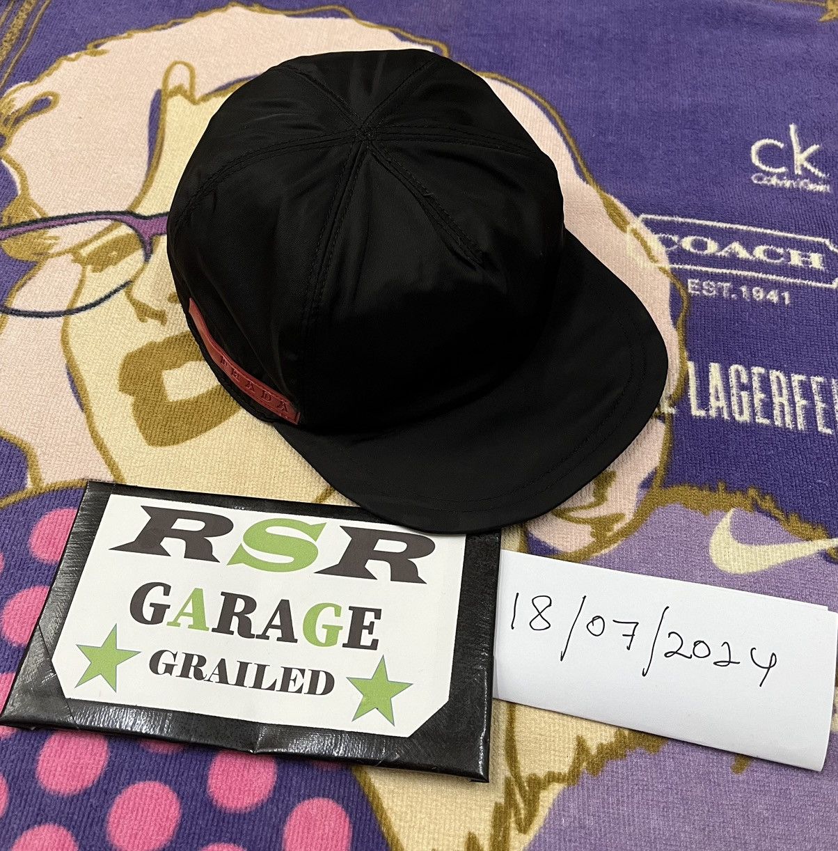 Prada Rare🔥PRADA Nylon Made in Italy Snapback Size ONE SIZE - 3 Thumbnail