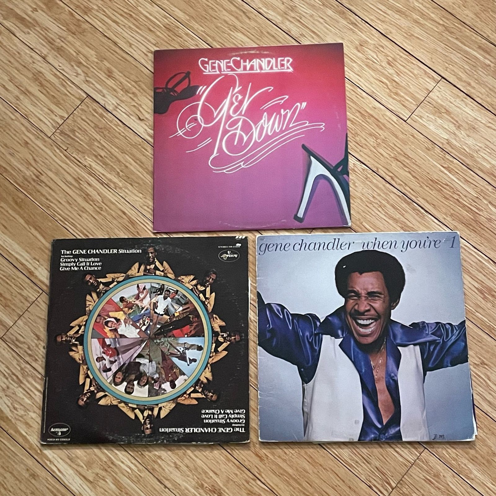 INTENTIONALLY BLANK Lot of 3 Gene Chandler LPs vintage vinyl records soul funk Size ONE SIZE - 1 Thumbnail
