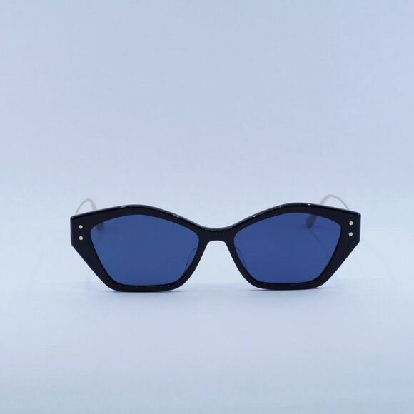 Dior 🕶️ New Dior MISSDIOR S1U 12B0 Sunglasses - Shiny Black/Gold Size ONE SIZE - 2 Thumbnail