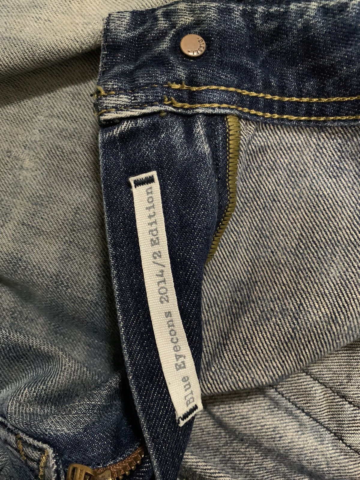 Diesel Diesel Industry Krayver Acid Wash Distressed Grunge Jeans Size US 32 / EU 48 - 5 Thumbnail