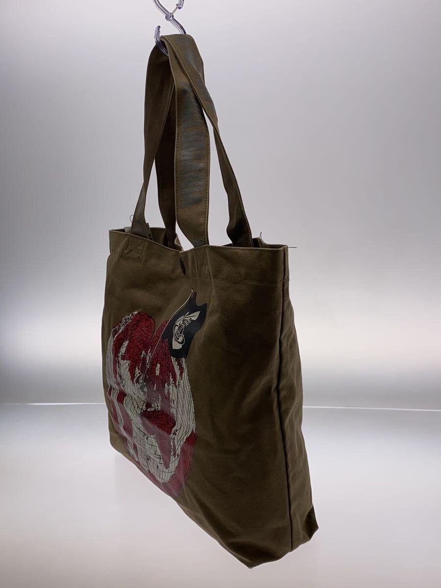Vivienne Westwood Anglomania Heart Globe Canvas Tote Bag Size ONE SIZE - 2 Thumbnail