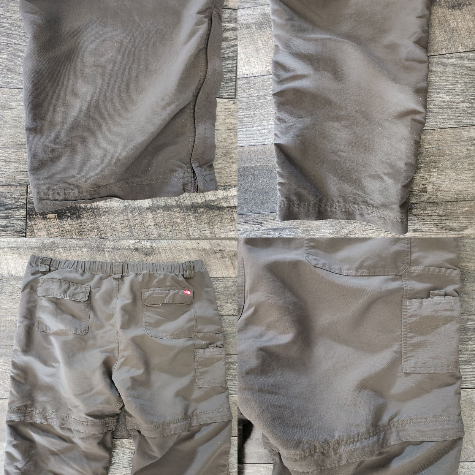 The North Face North Face Convertible Pants Mens 2XL 44x32 Green Zip Off Legs Fishing Hiking Cargo Breathable Quick Dry Outdoor Mens Size US 39 - 9 Thumbnail