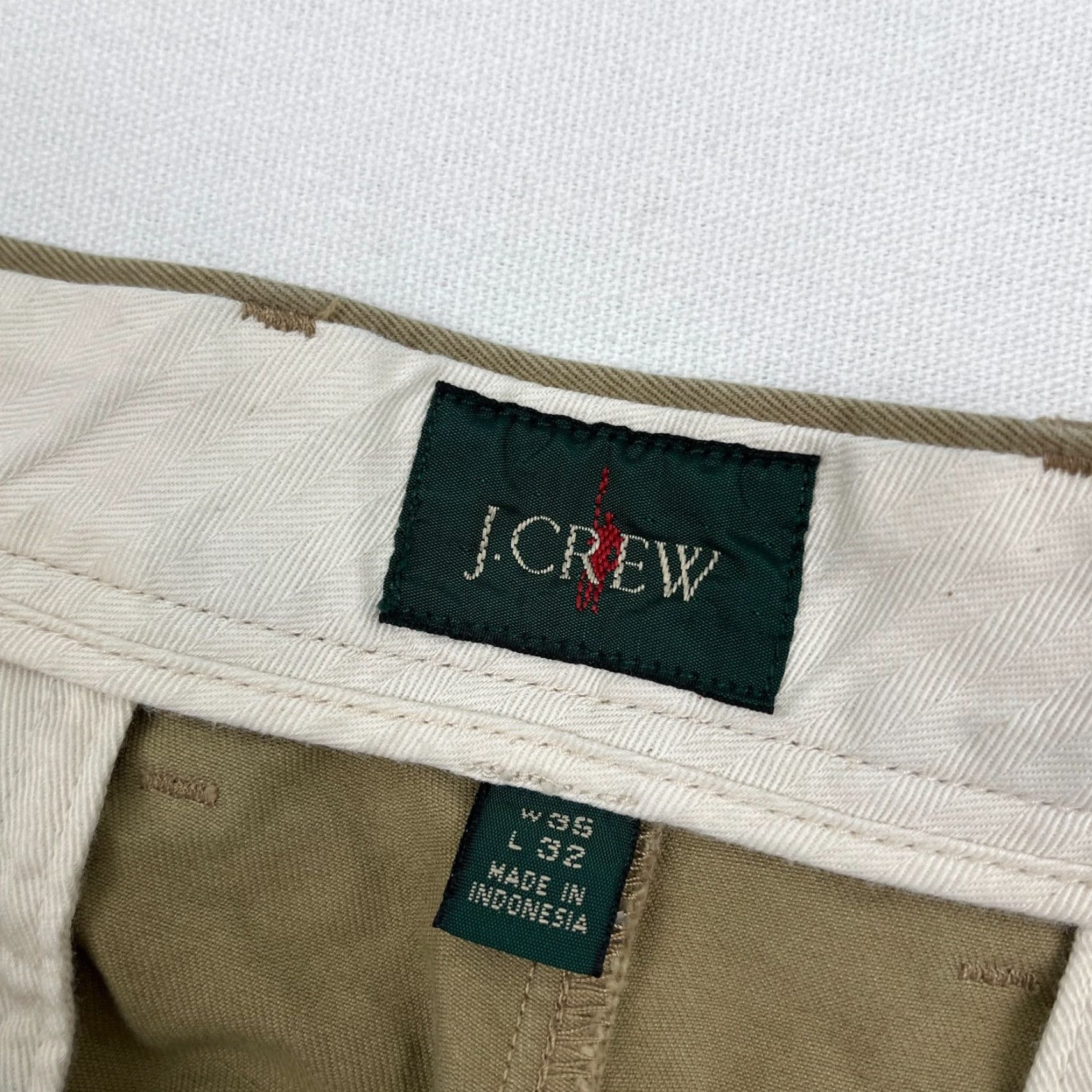J.Crew J. Crew Oarsman Chino Pants Mens 36x26 Brown Straight Trousers Slacks Casual Business 5-Pocket Size US 36 / EU 52 - 2 Thumbnail