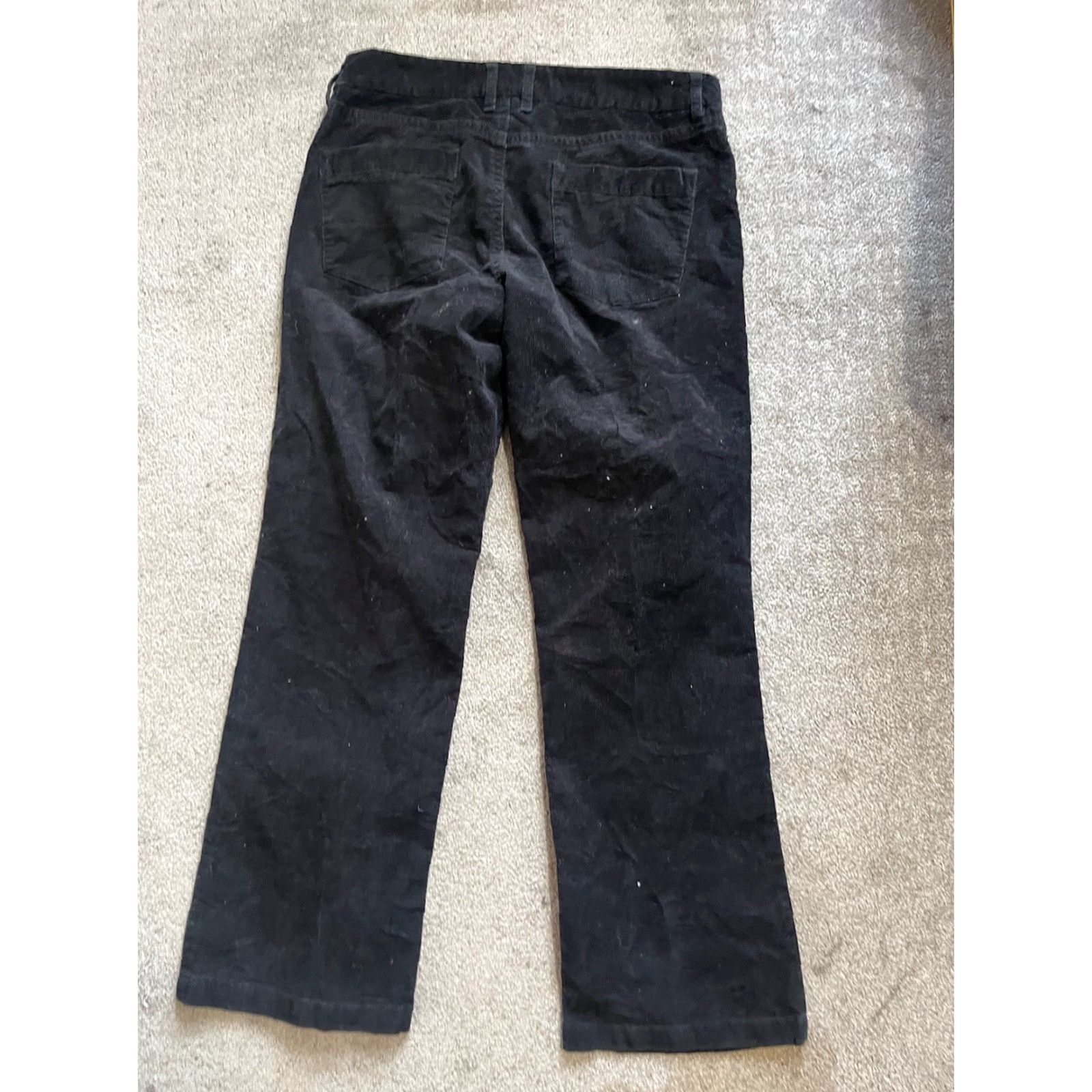 J.Crew J. Crew Bootcut Corduroy Pants Women's 32S Black Style 17396 Stretch Size 24" / US 00 / IT 34 - 3 Thumbnail