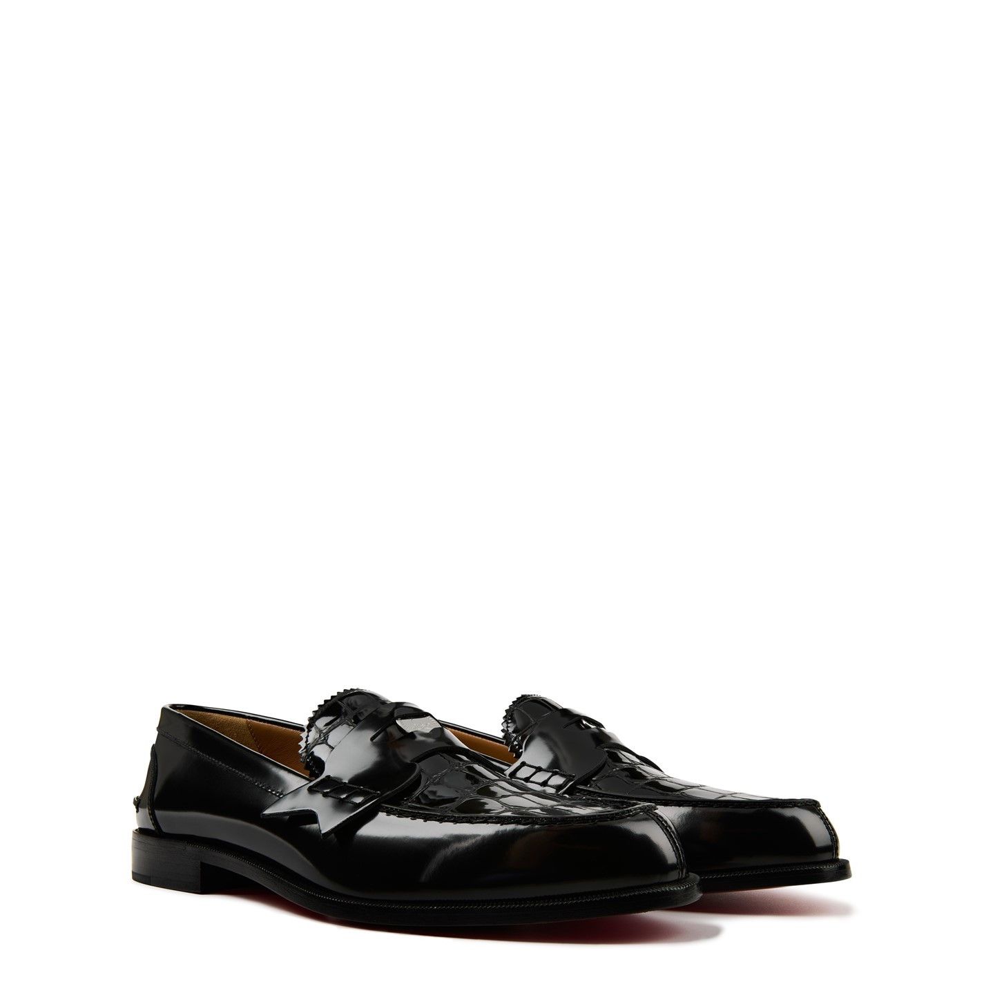Christian Louboutin Penny Loafers Size US 10 / EU 43 - 4 Thumbnail