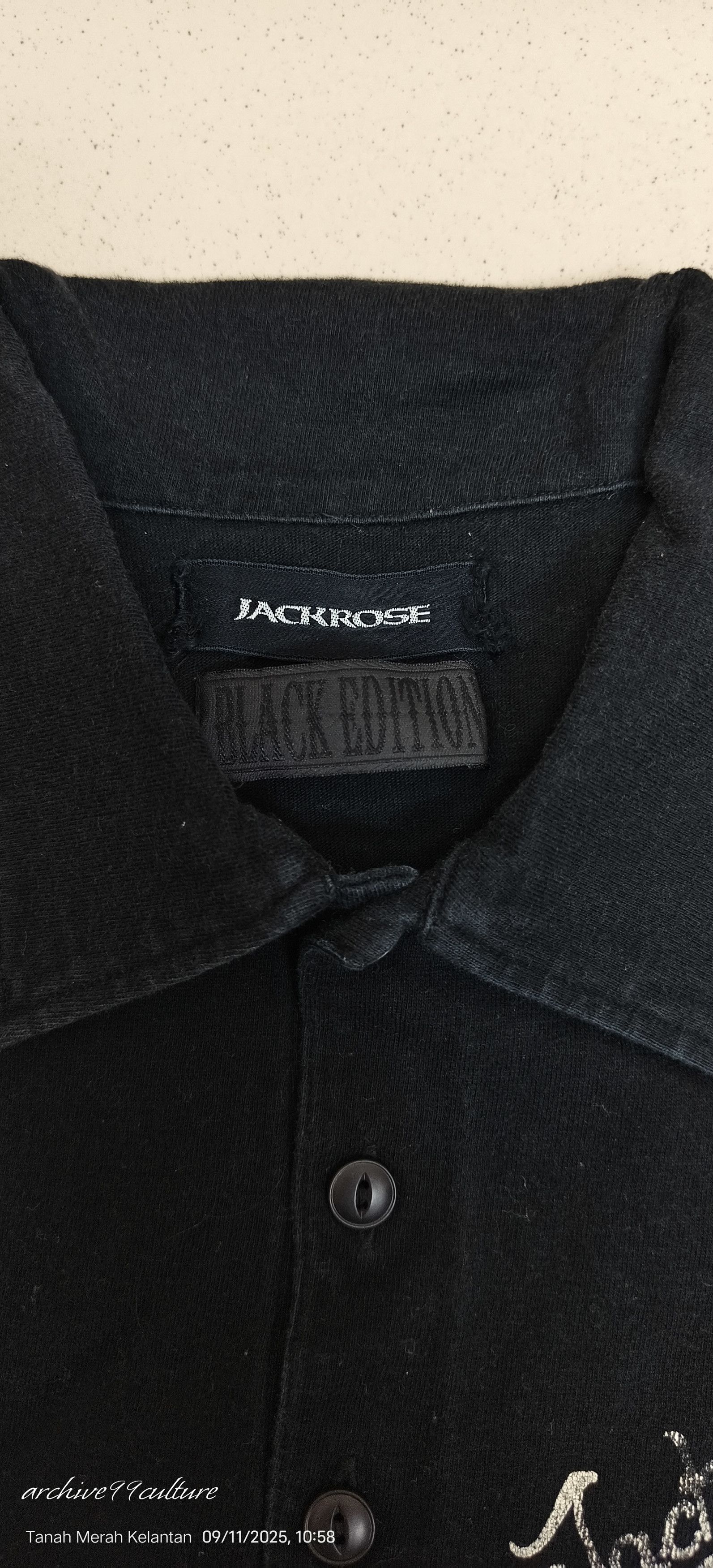 JACKROSE Jackrose Gangstar Black edition Polo shirt Size US S / EU 44-46 / 1 - 4 Thumbnail