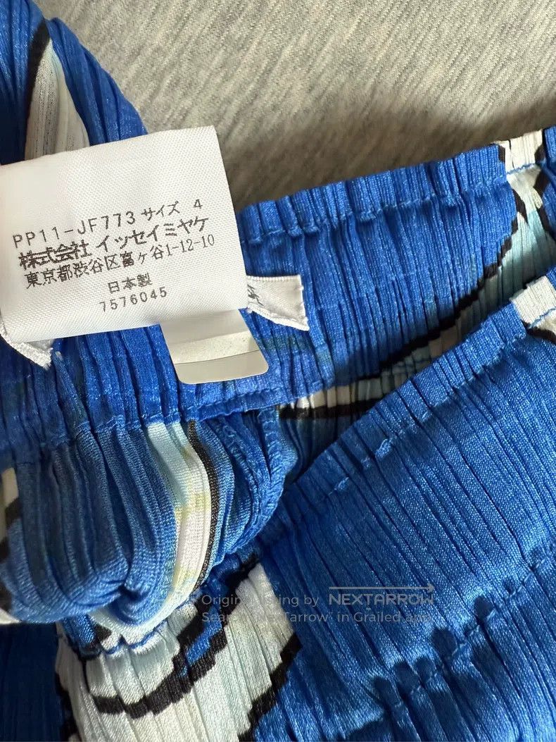 Issey Miyake Issey Miyake Blue Pants Size 26" / US 2 / IT 38 - 3 Thumbnail