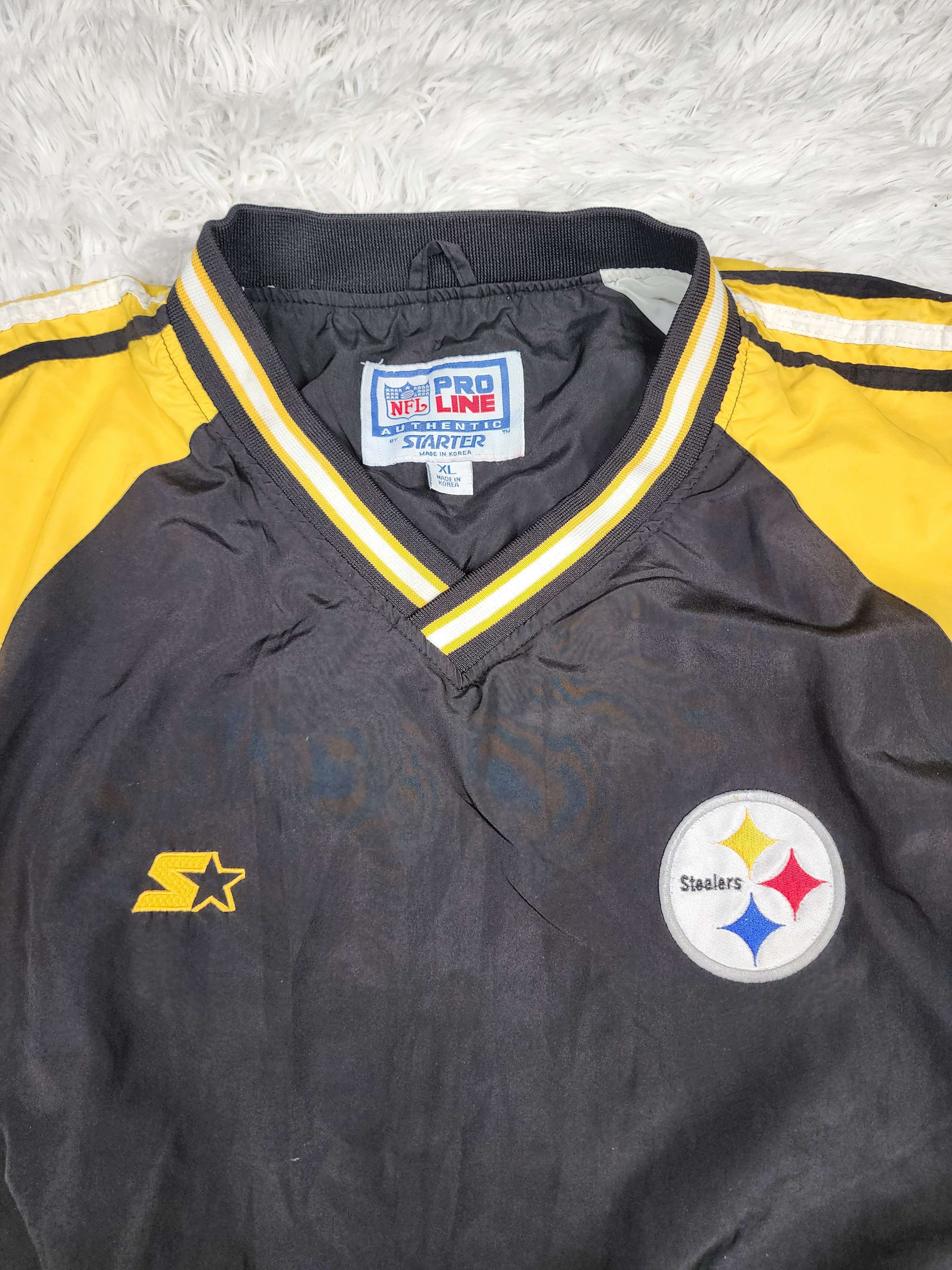 Starter Vintage Pittsburg steelers Starter windbreaker jacket Size US XL / EU 56 / 4 - 4 Thumbnail