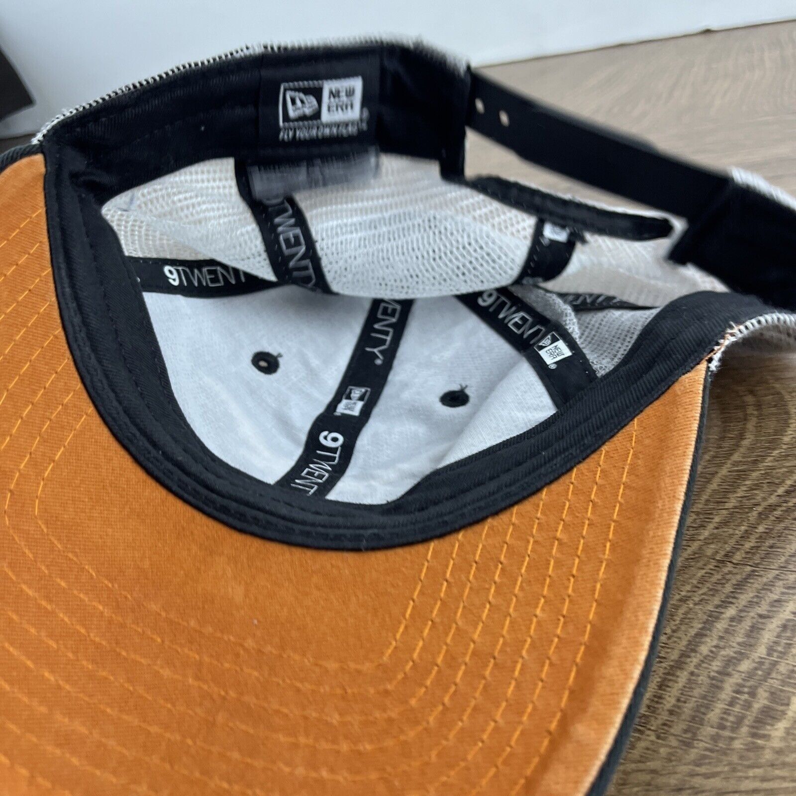 New Era Texas Longhorns Hat Texas Hat Black Hat Adjustable Snapback Size ONE SIZE - 14 Thumbnail