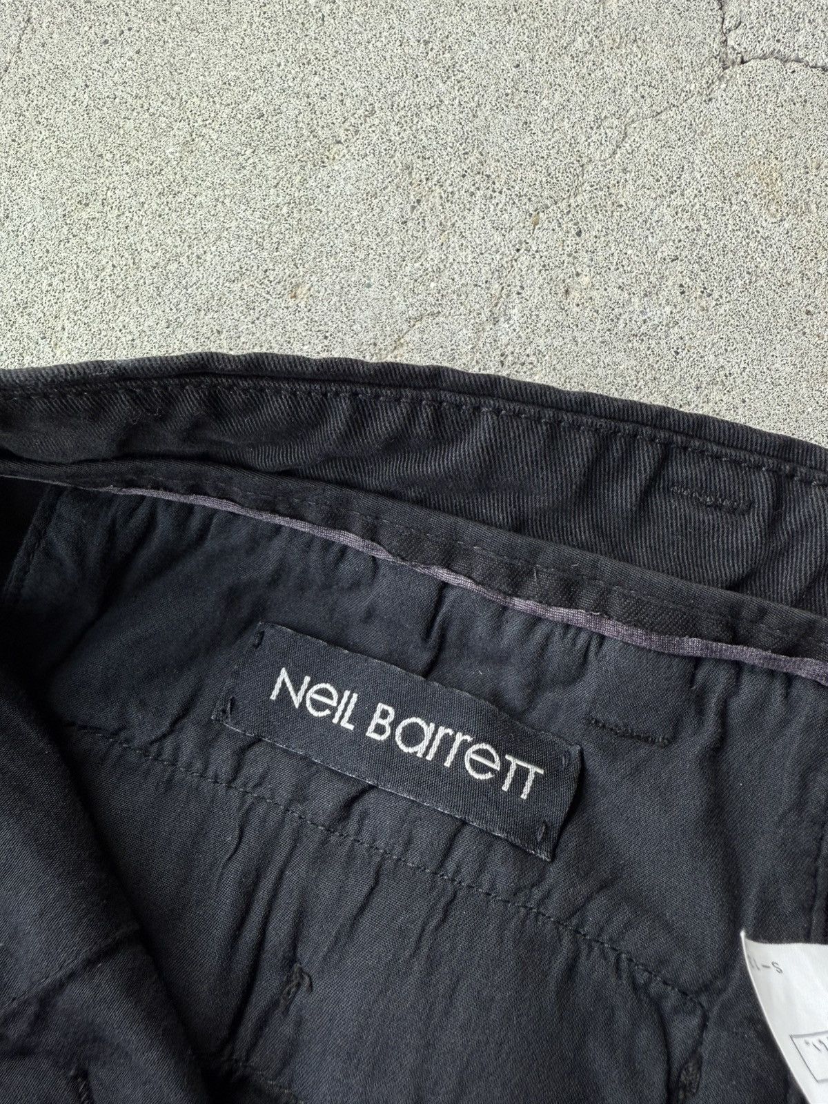 Neil Barrett Neil Barrett Archive Black Gimmick Cargo Pants Size US 30 / EU 46 - 9 Thumbnail