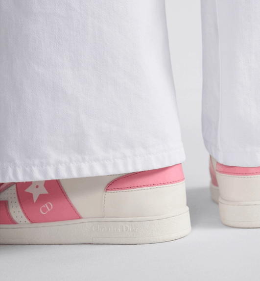 Dior o1w1db10825 KCK417 Low-Top Sneakers in White/Candy Pink Size US 8 / IT 38 - 8 Thumbnail