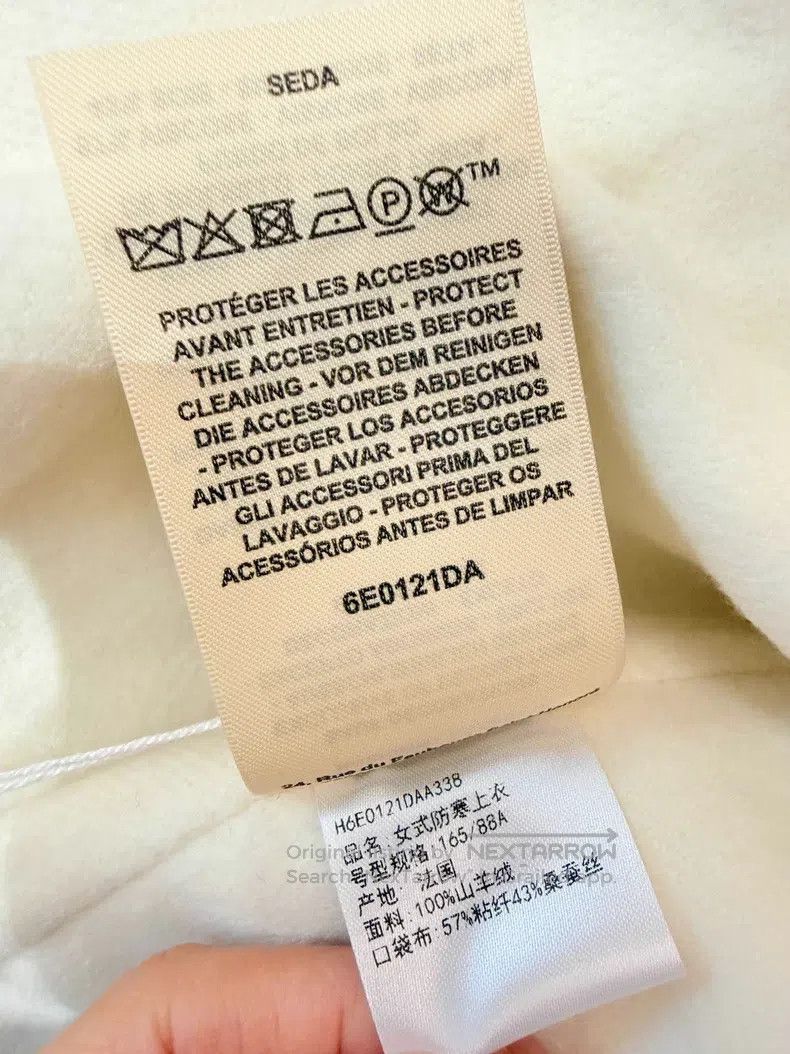 Hermes Hermes White Short Cashmere Jacket Size XS / US 0-2 / IT 36-38 - 4 Thumbnail