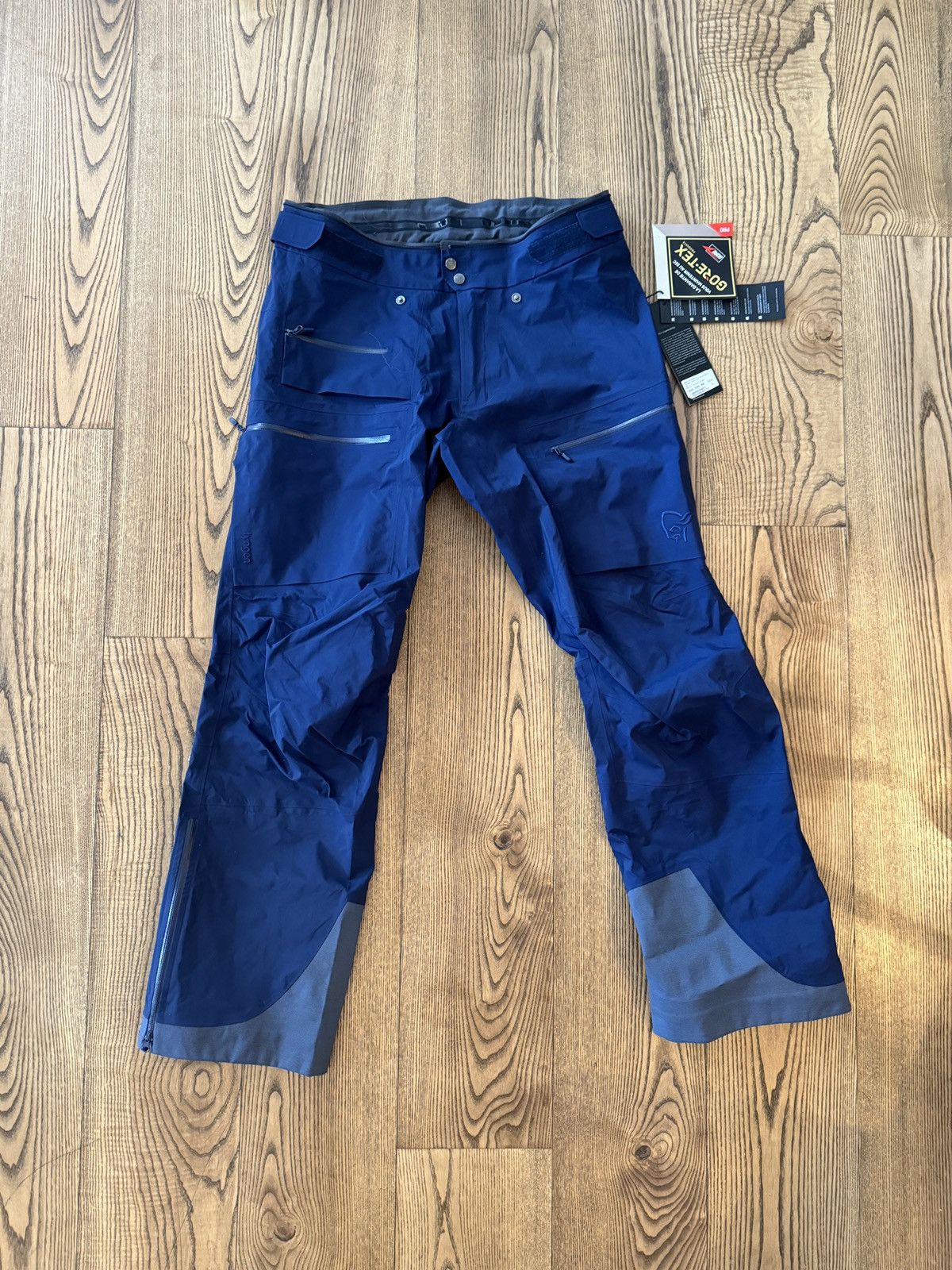 image of Norrona “Lyngen” Gore-Tex Pro Pants (L) in Blue, Men's (Size 36)