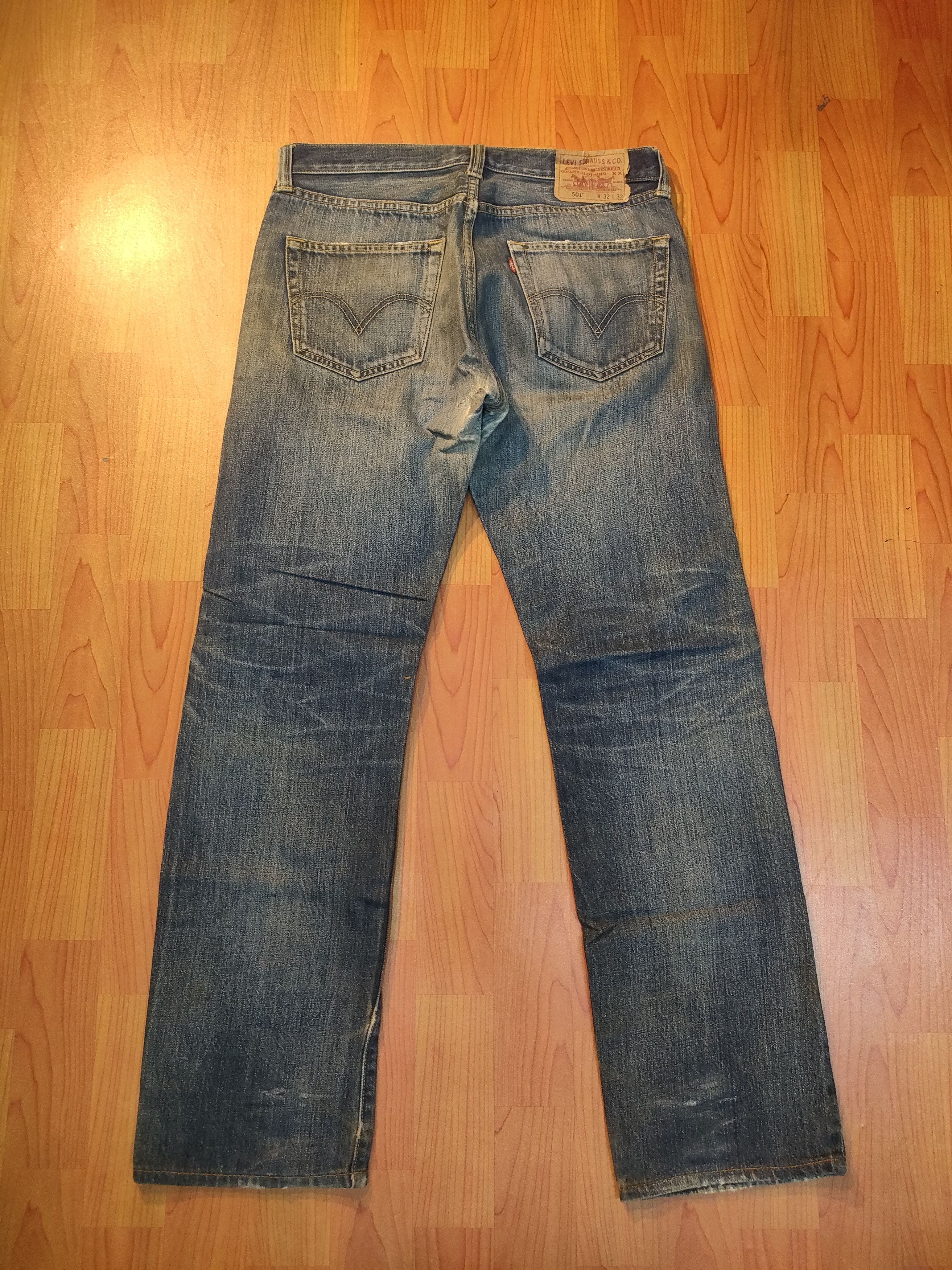 Levi's Distressed Levi's 501 Jeans Size US 32 / EU 48 - 4 Thumbnail