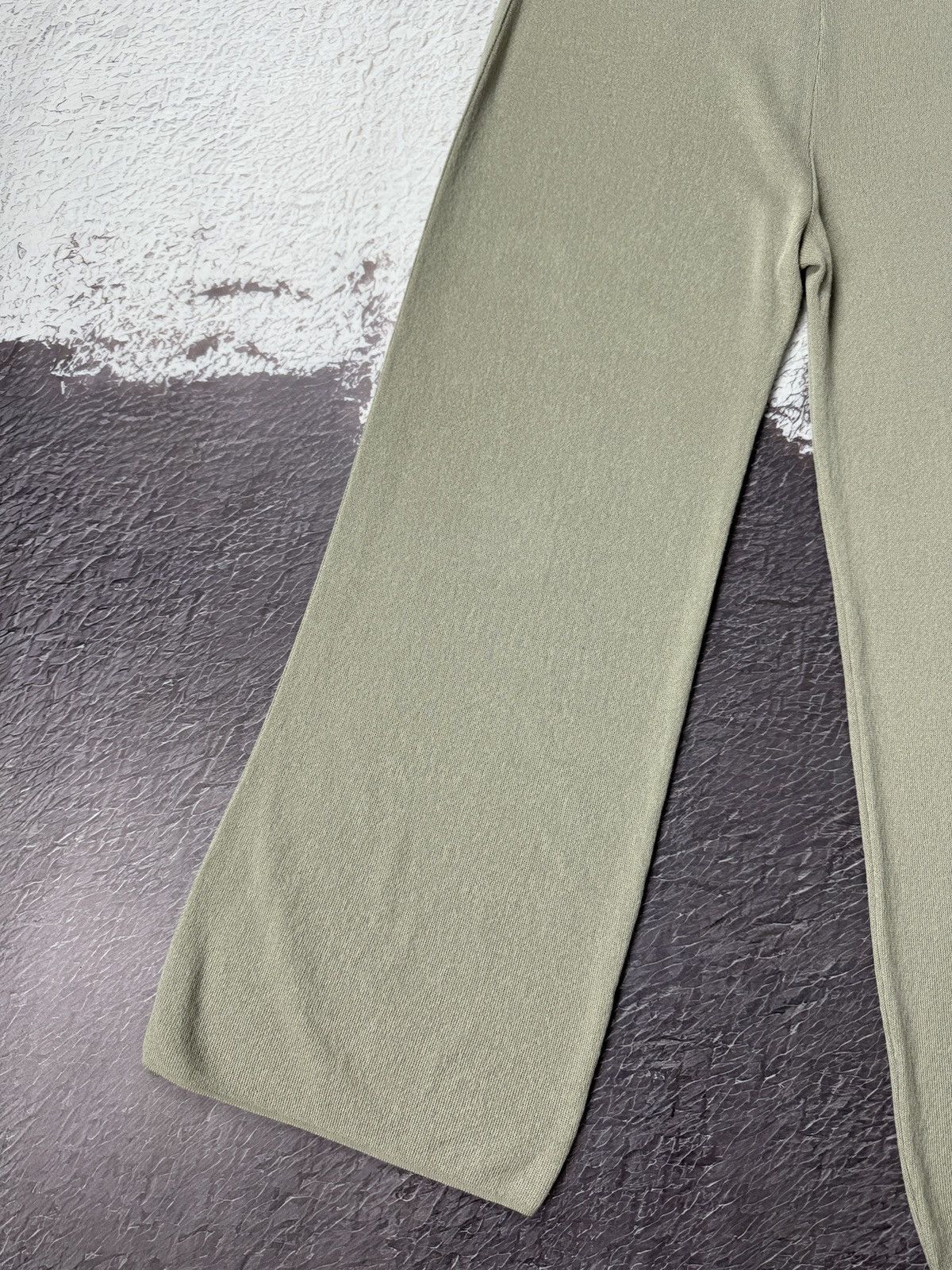 Annette Gortz Annette Gortz wide flared knitted summer light pants Size 32" / US 10 / IT 46 - 13 Thumbnail