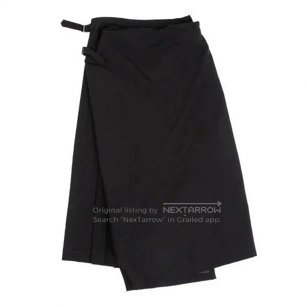 Comme des Garcons Comme Des Garcons size F Black Vintage Pleated Design Half Size 22" - 2 Thumbnail