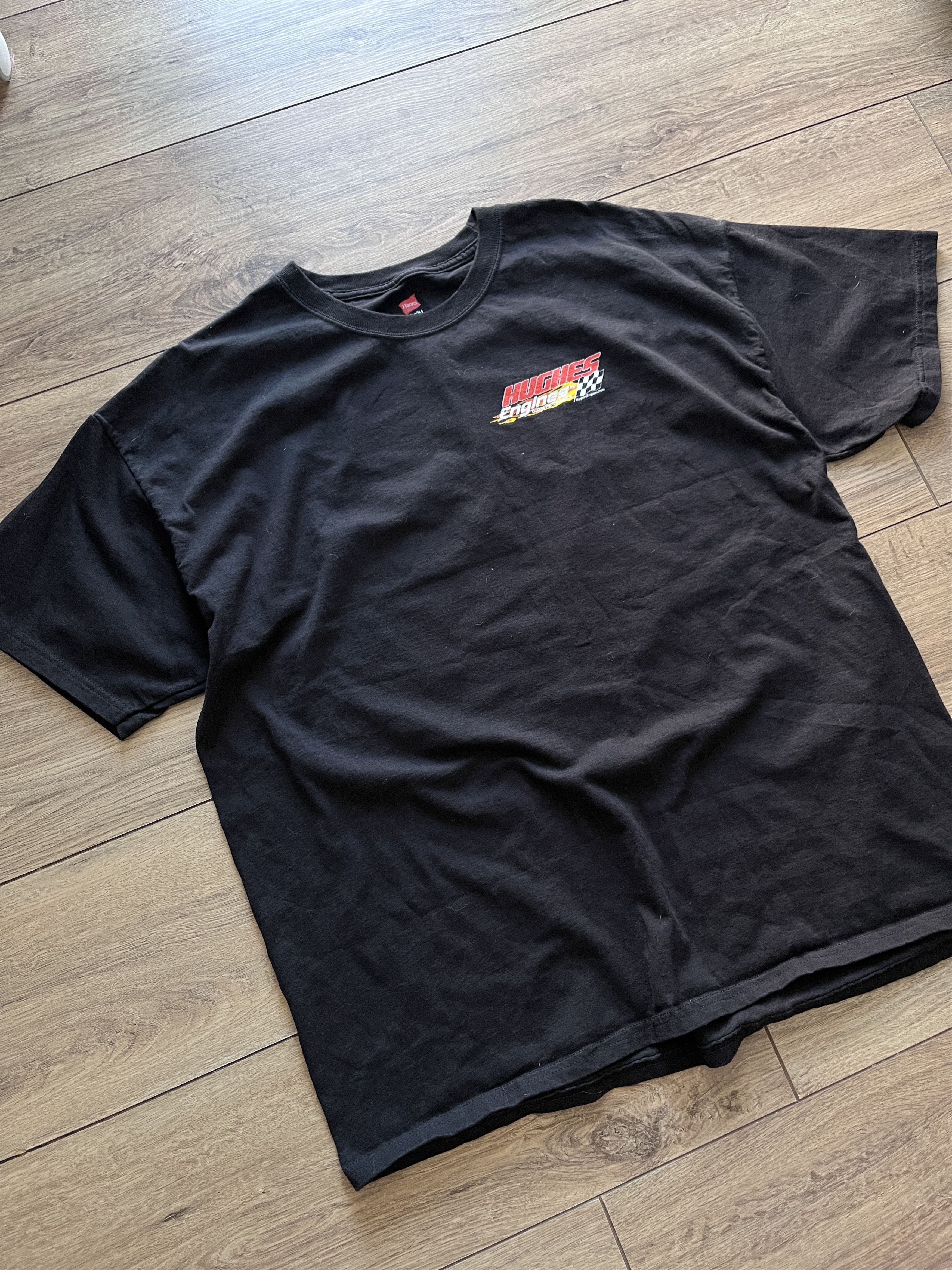 Vintage Huges Engine Muscle Car print tshirt USA Size US L / EU 52-54 / 3 - 3 Thumbnail
