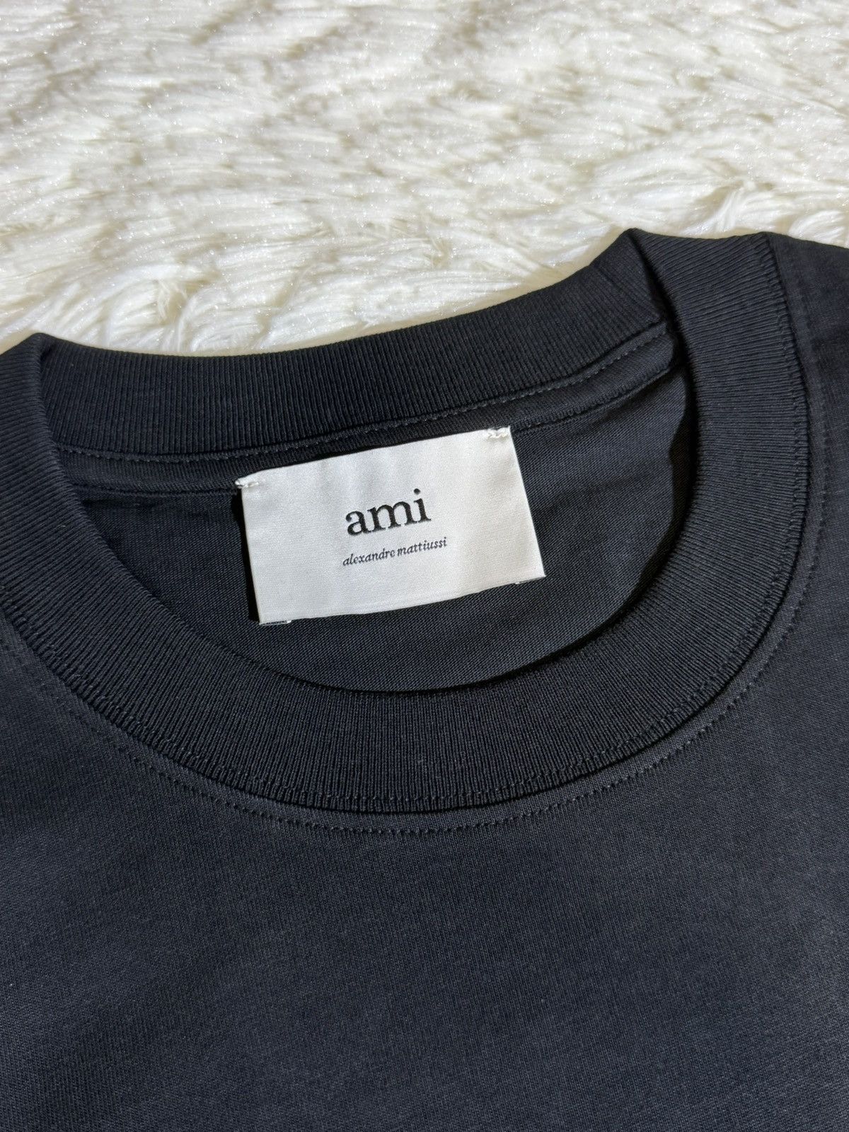 AMI Ami black t shirt Size US S / EU 44-46 / 1 - 3 Thumbnail