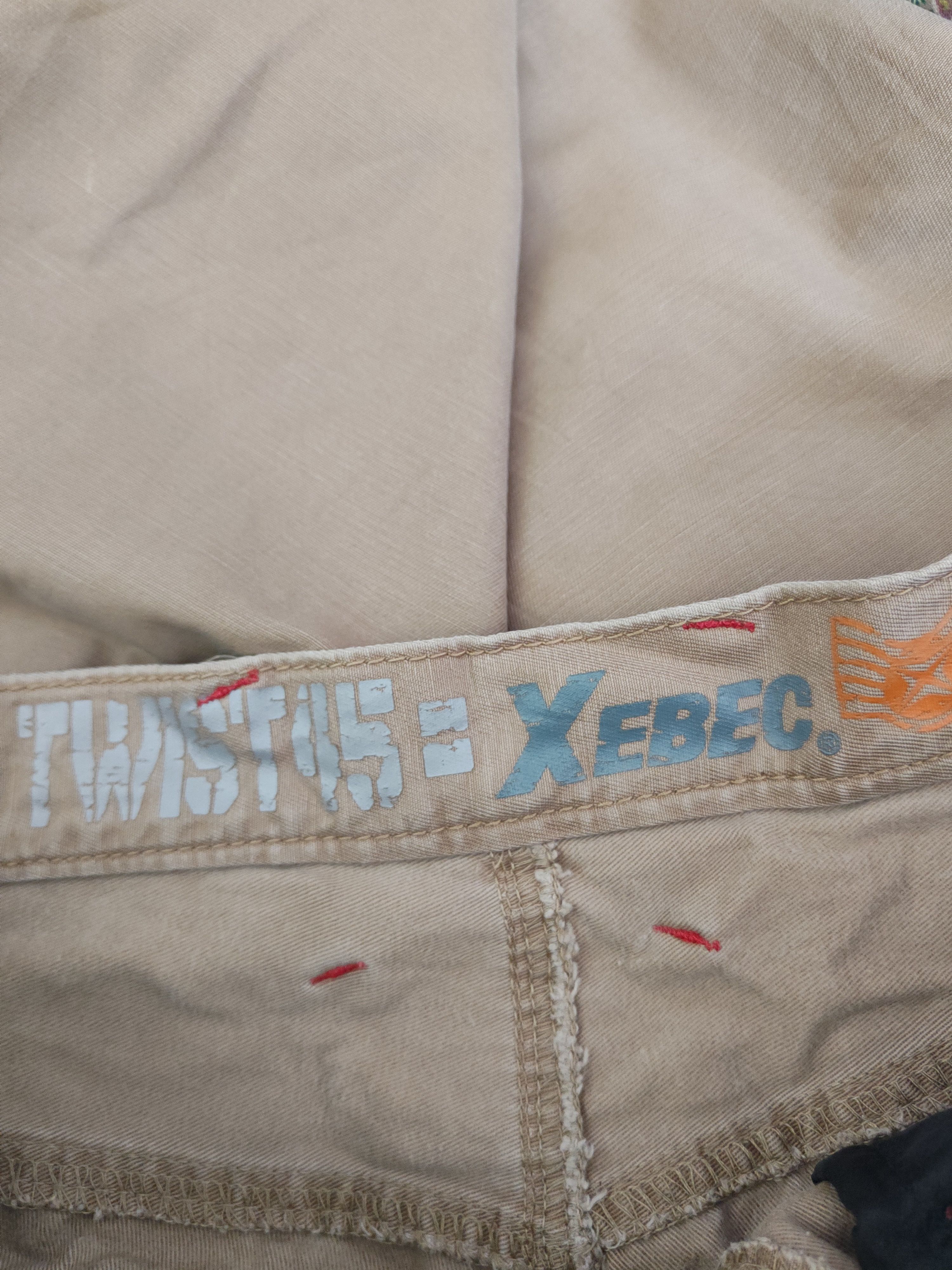 Japanese Brand DL Xebec Beige Multipocket Cargo Pants #46-077 Size US 32 / EU 48 - 15 Thumbnail