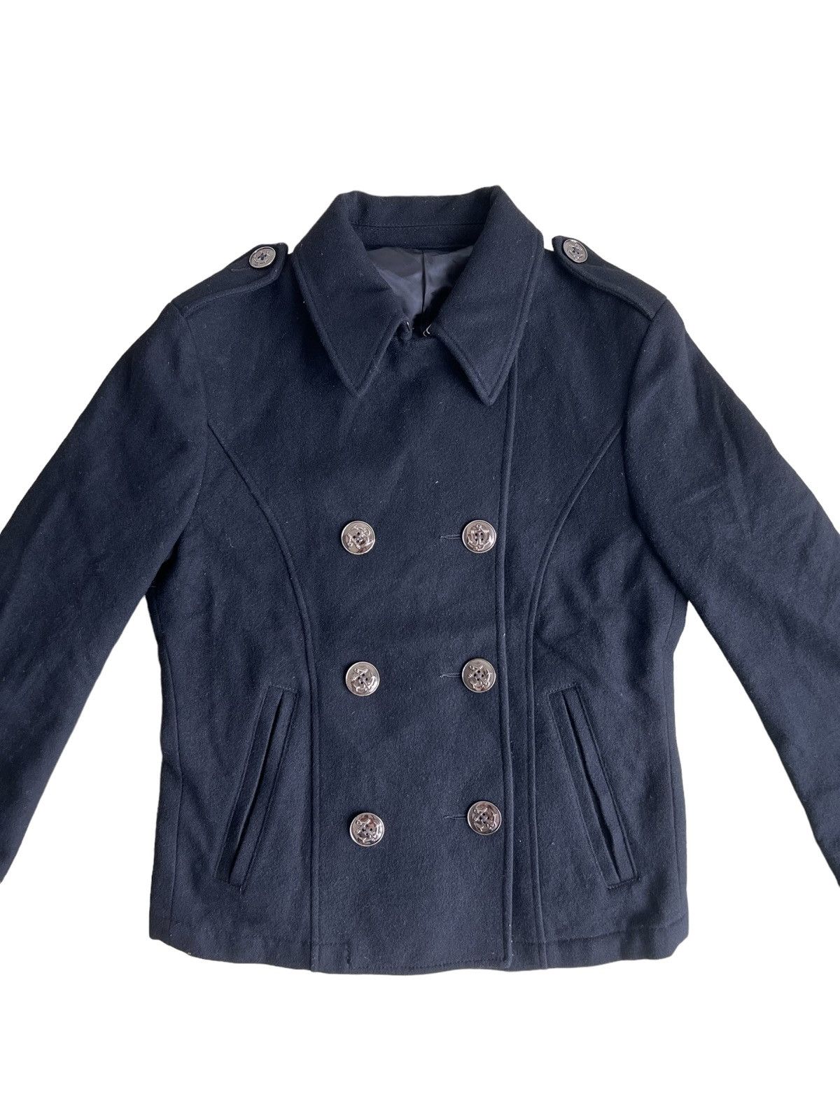 Hysteric Glamour 1990s PPFM Military Officer Double Breast Wool Blend Jacket Size US M / EU 48-50 / 2 - 2 Thumbnail