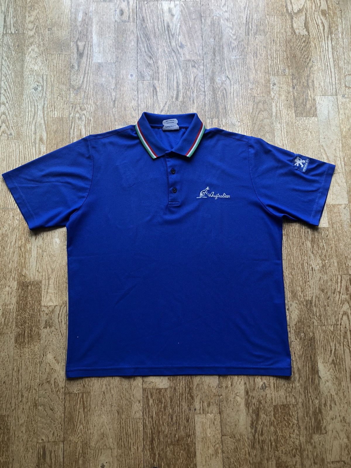 Vintage VINTAGE AUSTRALIAN DESIGNER PATCH LIGHT POLO SHIRT Size US L / EU 52-54 / 3 - 1 Thumbnail