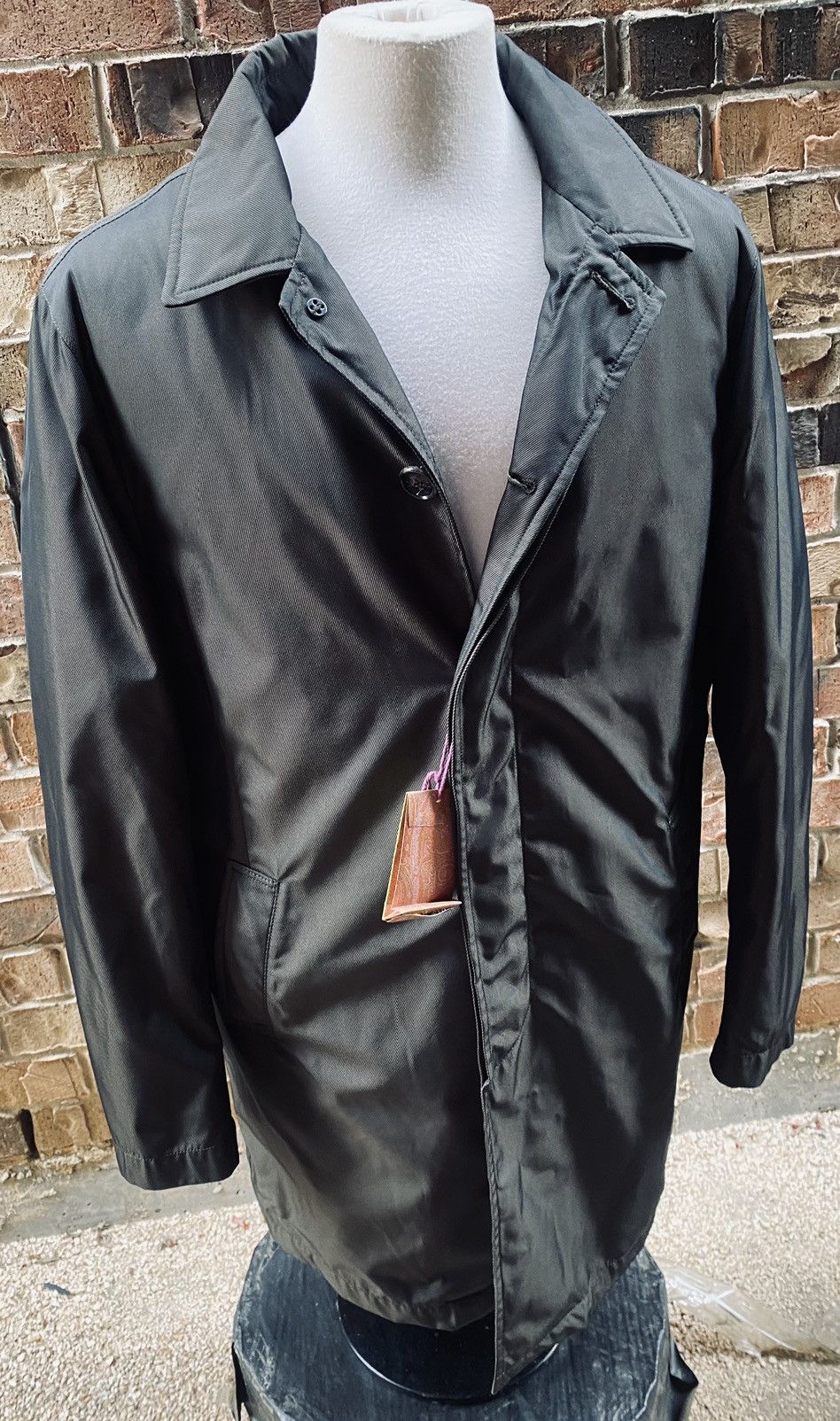 Etro Etro 🇮🇹 brown techno leather trim all season car coat 54 NW Size US L / EU 52-54 / 3 - 1 Thumbnail