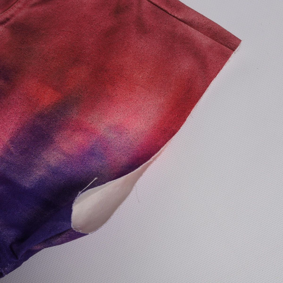 Bottega Veneta Bottega Veneta Tye Dye Multicolor Cropped Jeans Denim Shorts Size 27" / US 4 / IT 40 - 8 Thumbnail