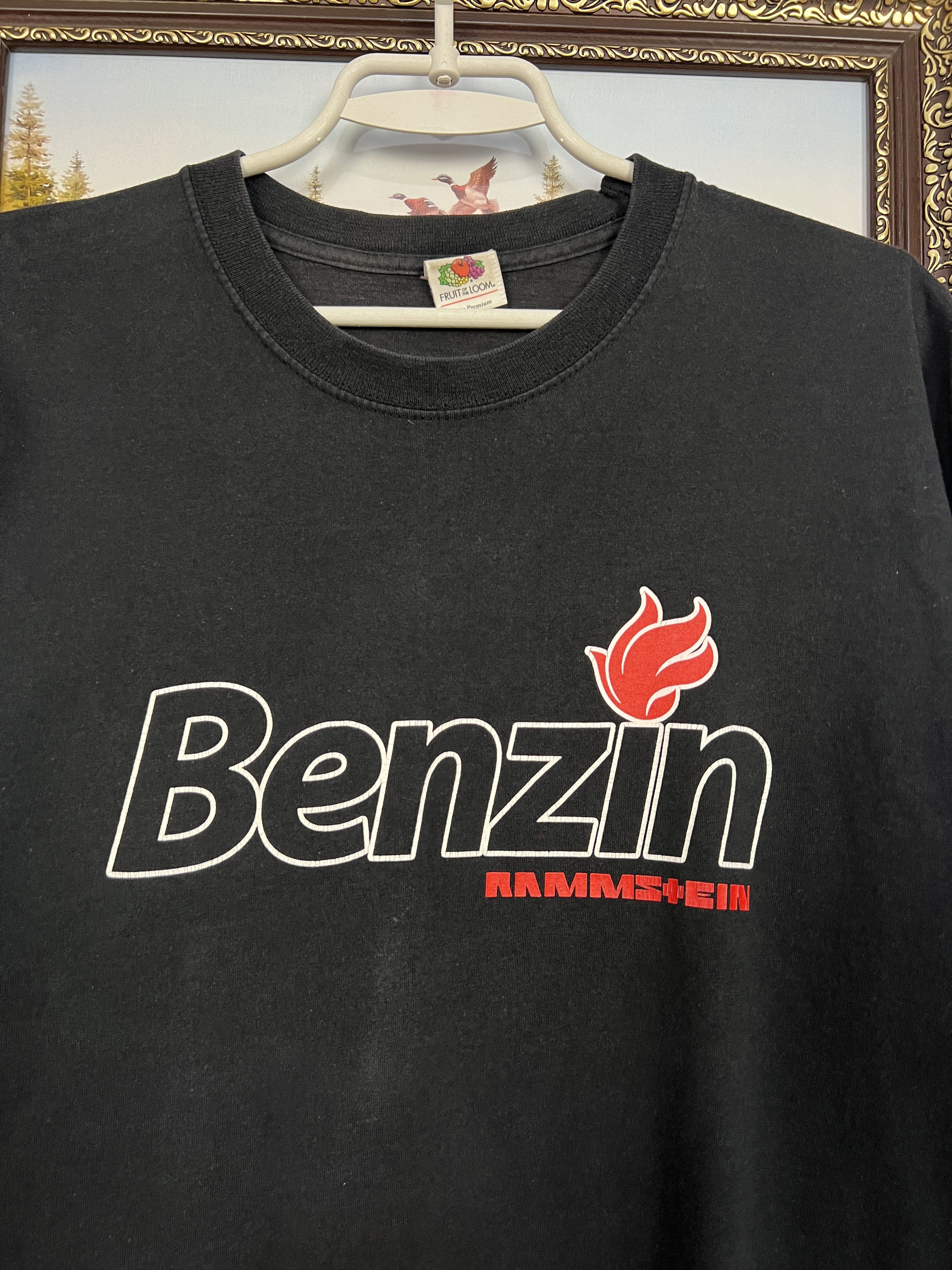 Vintage Vintage Rammstein Benzin Shirt Long Sleeve Tee Over Print Size US XL / EU 56 / 4 - 3 Thumbnail