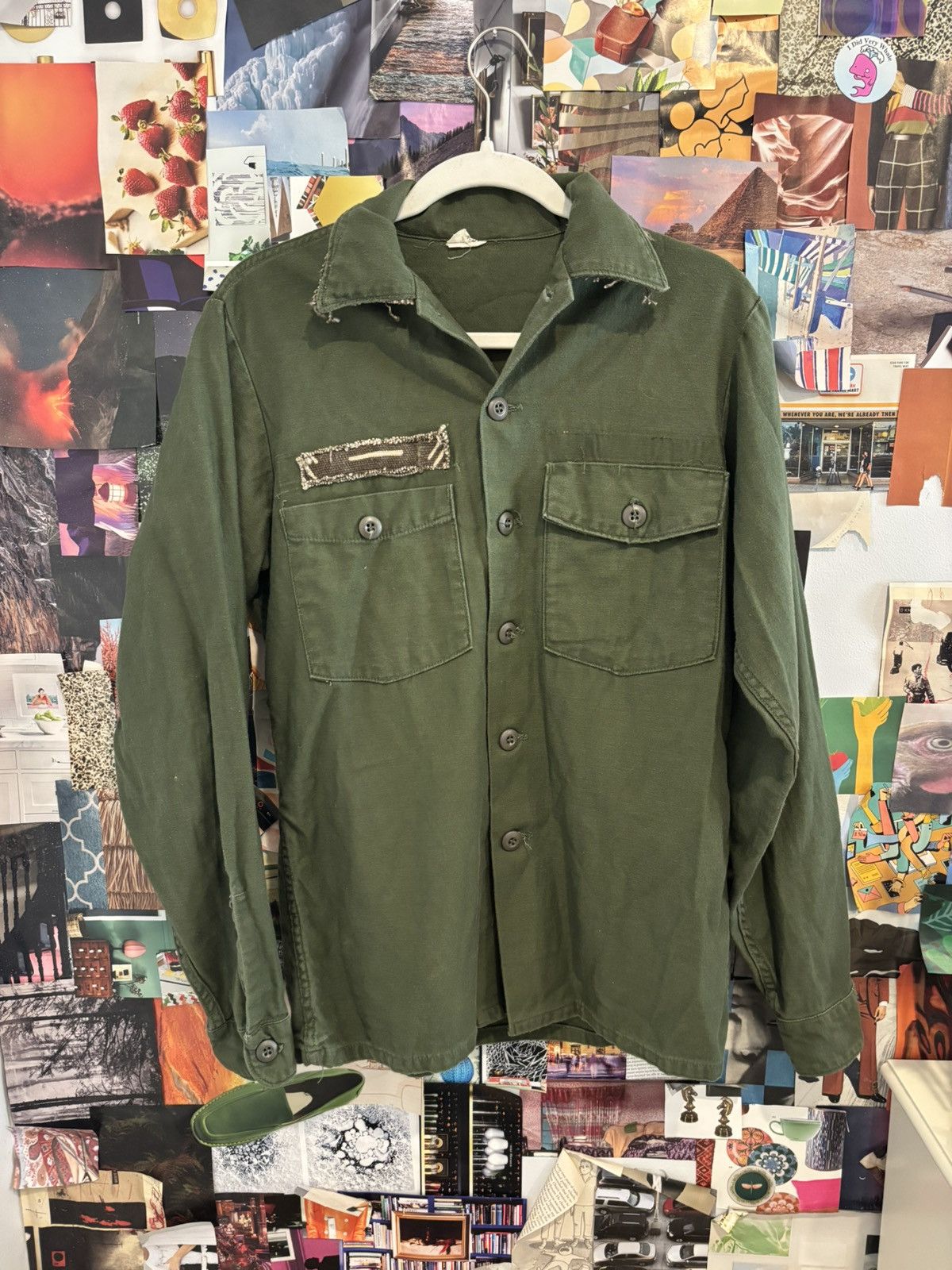 Other 1970 RH Ferguson Inc Vietnam War Native American Jacket Size US L / EU 52-54 / 3 - 1 Thumbnail