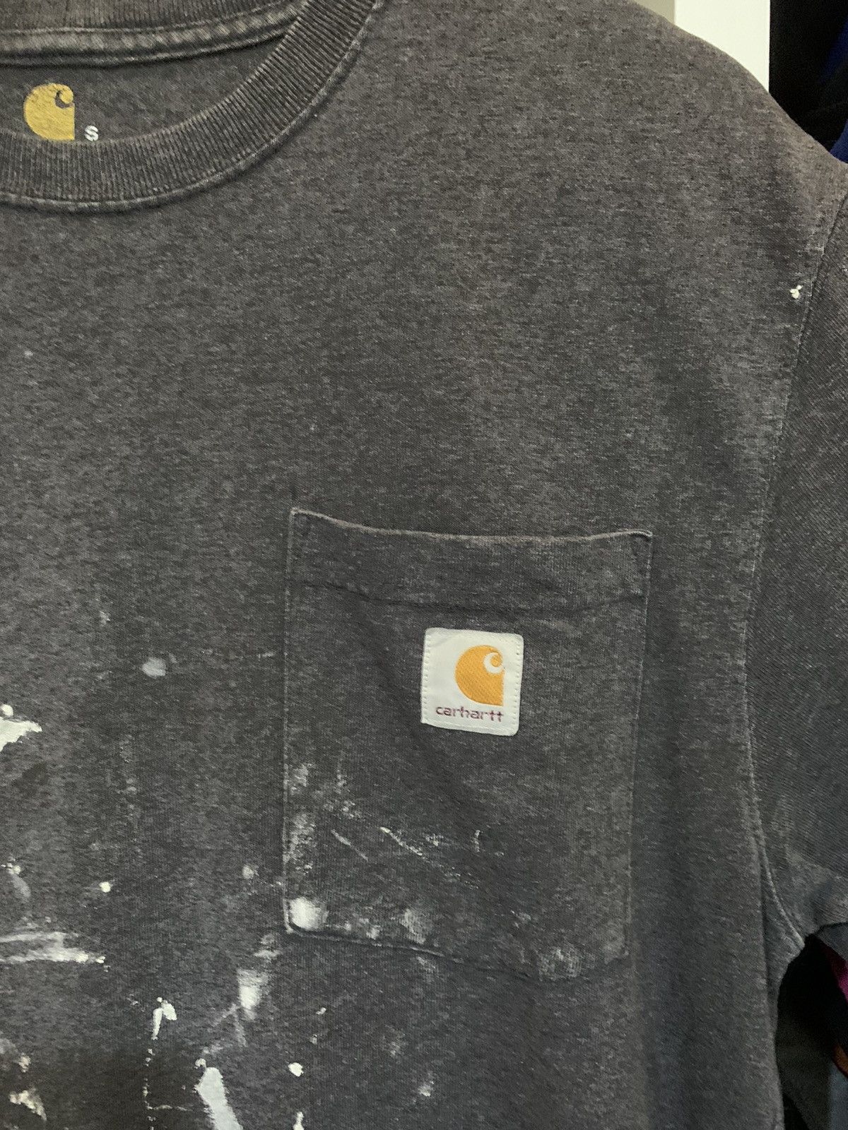 Carhartt × Vintage Vintage Carhartt Painting Custom Design Tee Size US S / EU 44-46 / 1 - 7 Thumbnail