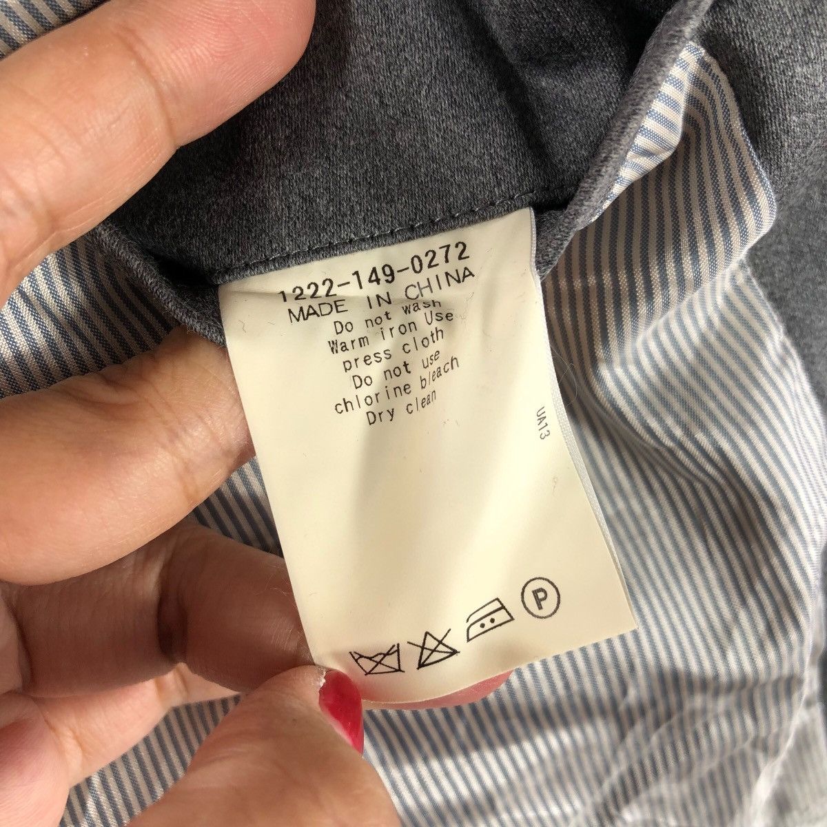 United Arrows UNITED ARROWS Beauty & Youth Stripes Pea Coat Blazer Size 40R - 8 Thumbnail