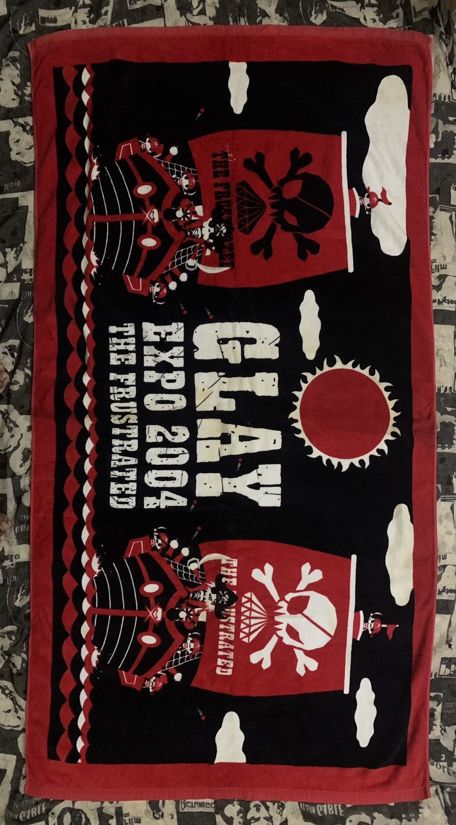 Other 💥Vintage Glay Expo 2004 The Frustrated Unisex Towel Size ONE SIZE - 4 Thumbnail