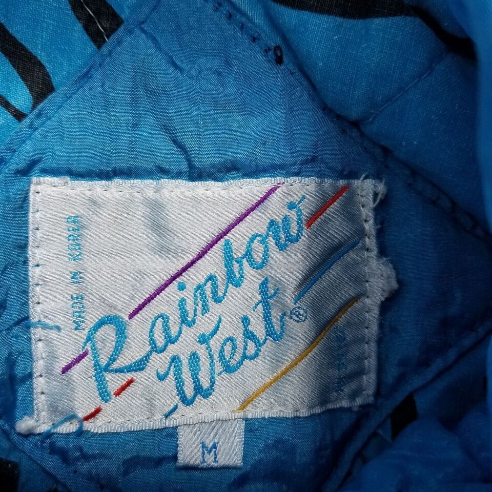 Rainbow Vintage Rainbow West Jacket Womens Medium Pockets Full Zip Size M / US 6-8 / IT 42-44 - 4 Thumbnail