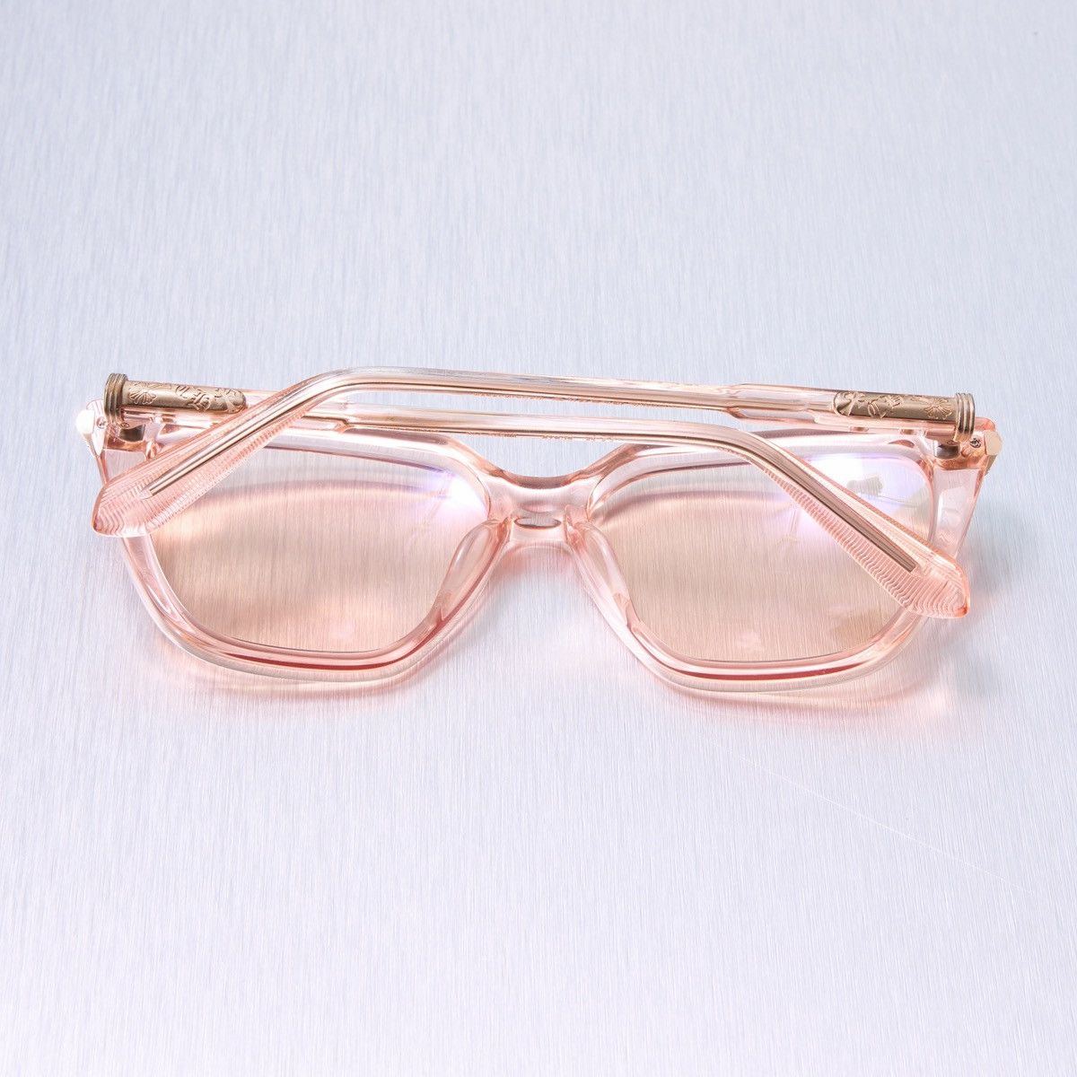 Chrome Hearts CHROME HEARTS STIFFILIS PINK CRYSTAL GLASSES Size ONE SIZE - 7 Thumbnail