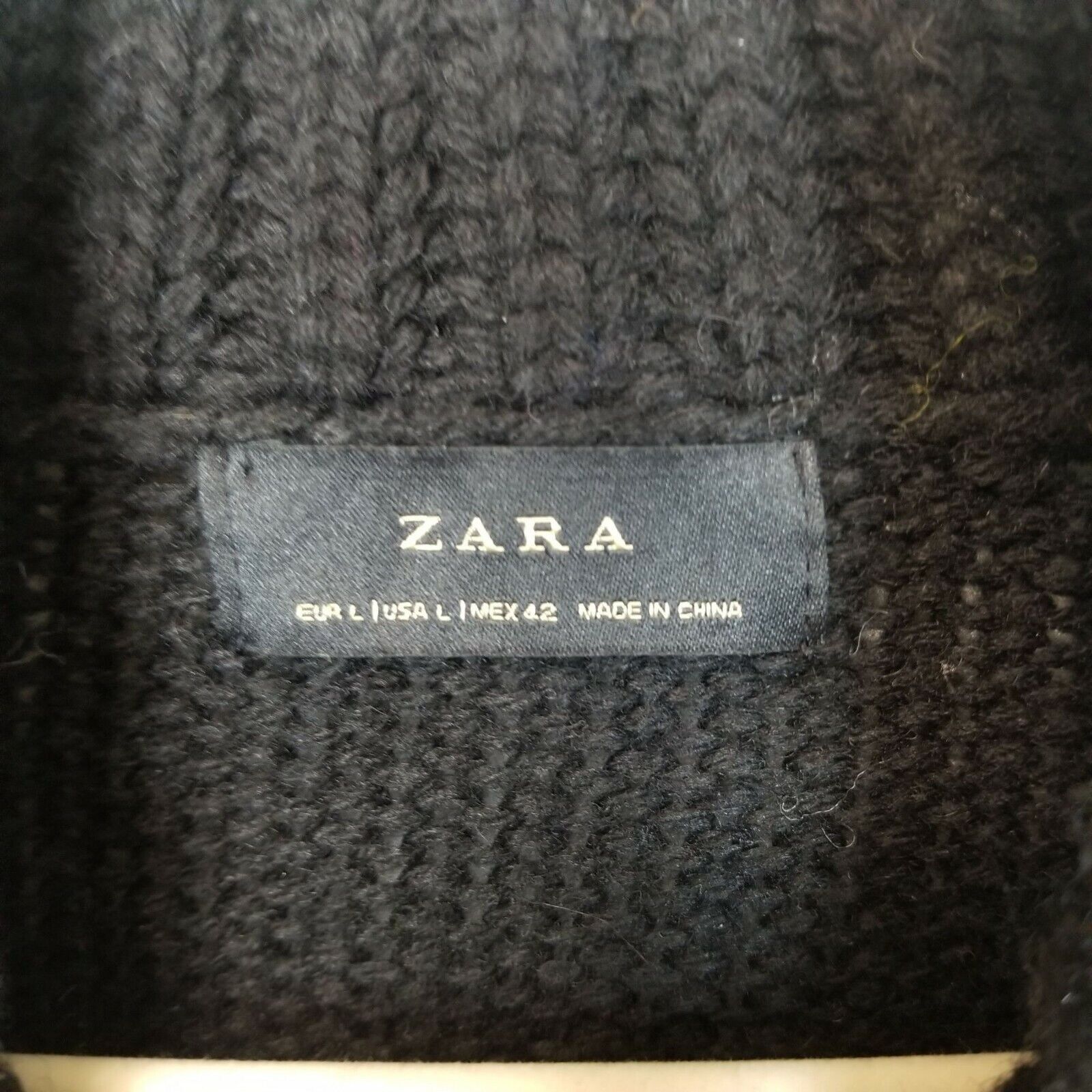 Zara Zara Mens Nordic Fair Isle Full Zip Sweater Cardigan Sz L Size US L / EU 52-54 / 3 - 6 Thumbnail