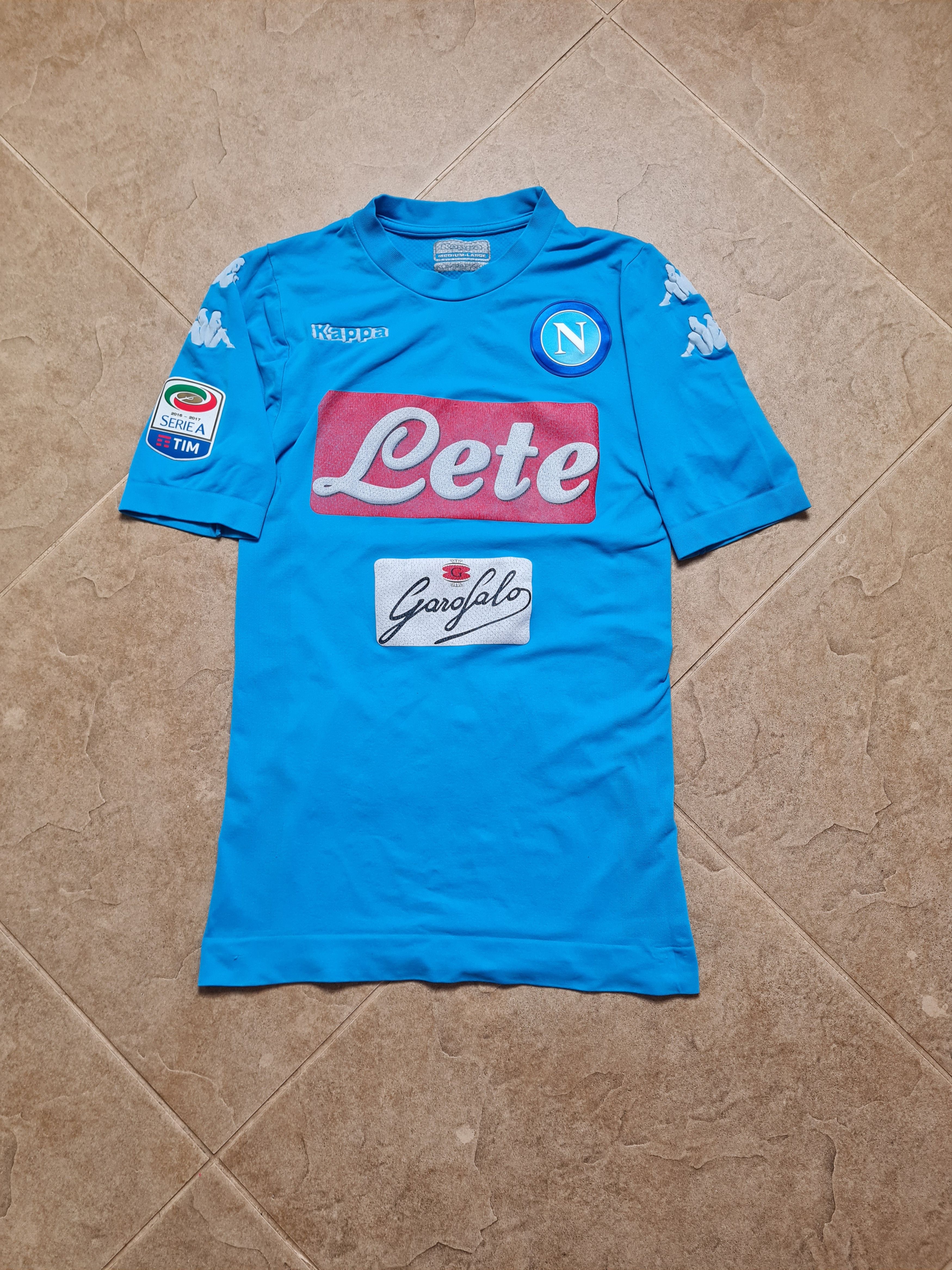 Kappa FOOTBALL JERSEY NAPOLI 2016/2017 HOME SOCCER SHIRT KAPPA Size US M / EU 48-50 / 2 - 5 Thumbnail