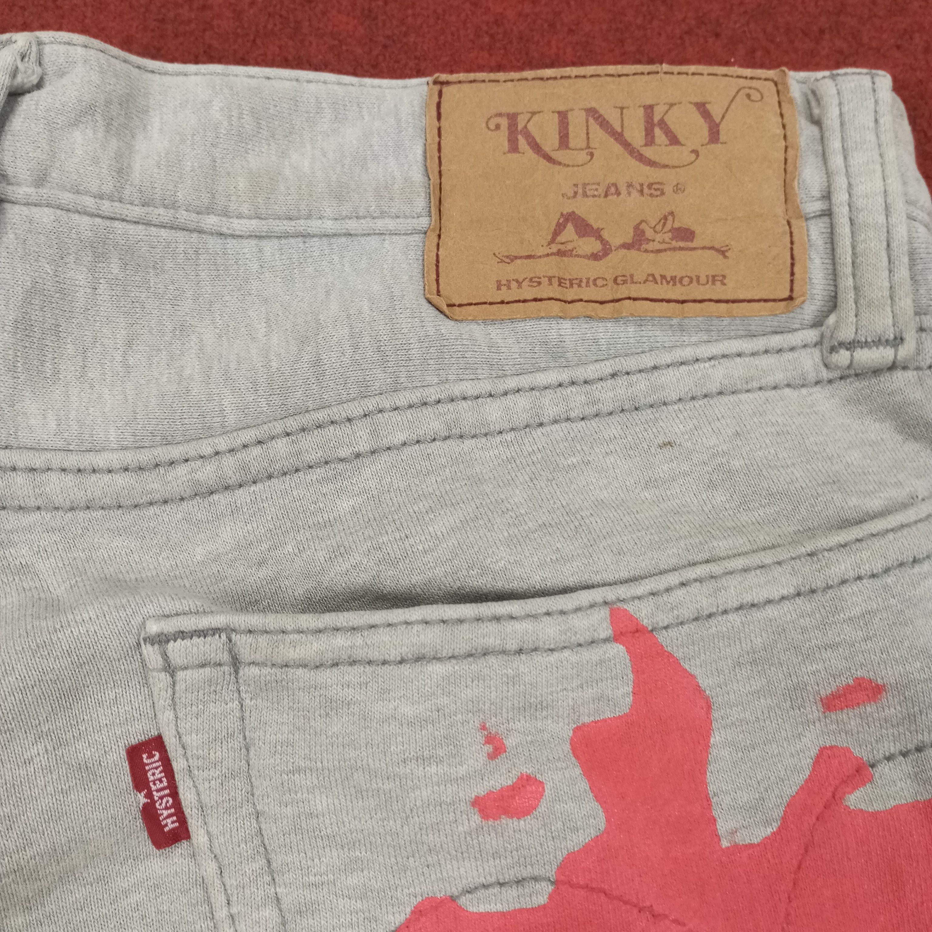 Hysteric Glamour × Japanese Brand × Vintage Hysteric Glamour Japanese Brand Custom Art Pants Size 31" - 15 Thumbnail