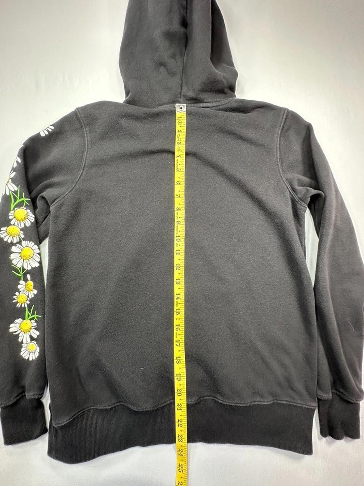 The North Face North Face Graphic Logo Daisy Pullover Hoodie Black Women XS Size XS / US 0-2 / IT 36-38 - 3 Thumbnail