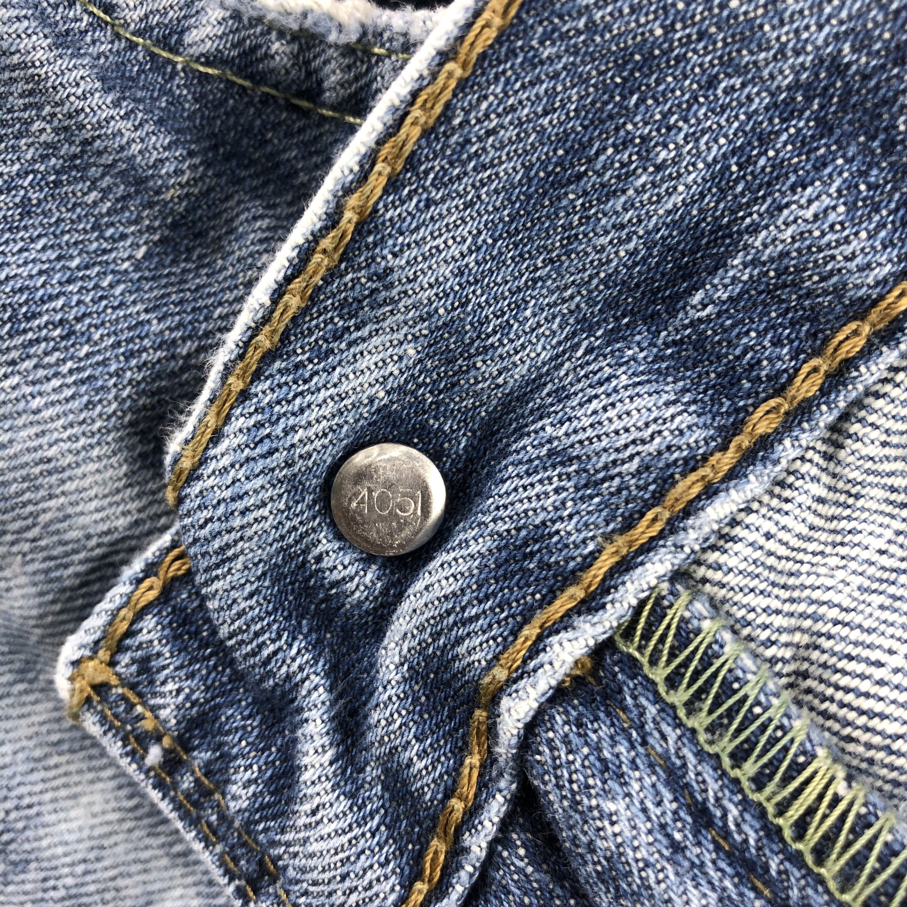 Levi's Vintage Levis 527 Jeans Distress Flare Denim KJ999 Size US 36 / EU 52 - 12 Thumbnail