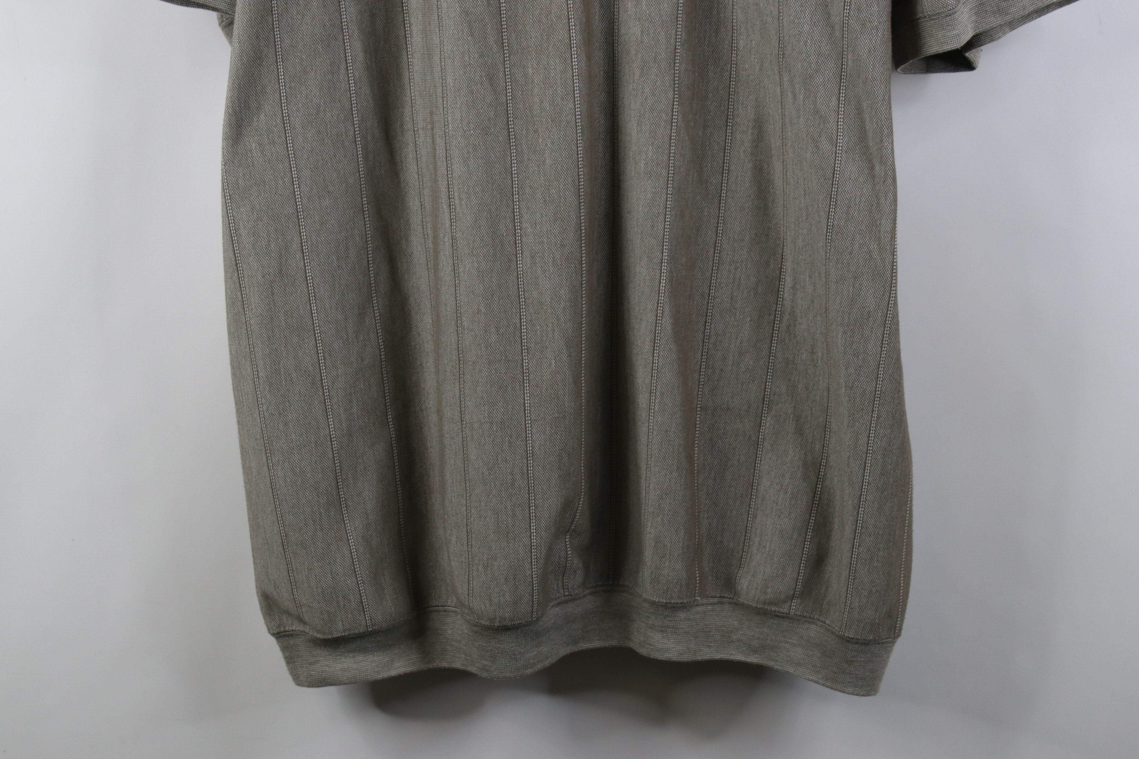 Vintage Vintage 90s Streetwear Knit Collared Pullover Polo Shirt Mob Size US XXL / EU 58 / 5 - 3 Thumbnail