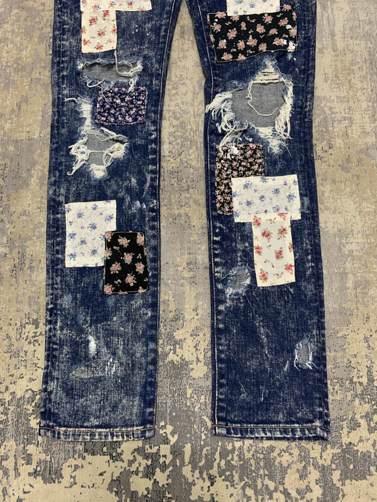 Seditionaries RNA Inc Seditionaries Hell Star Punk Style Skiny Jeans Size US 27 - 3 Thumbnail