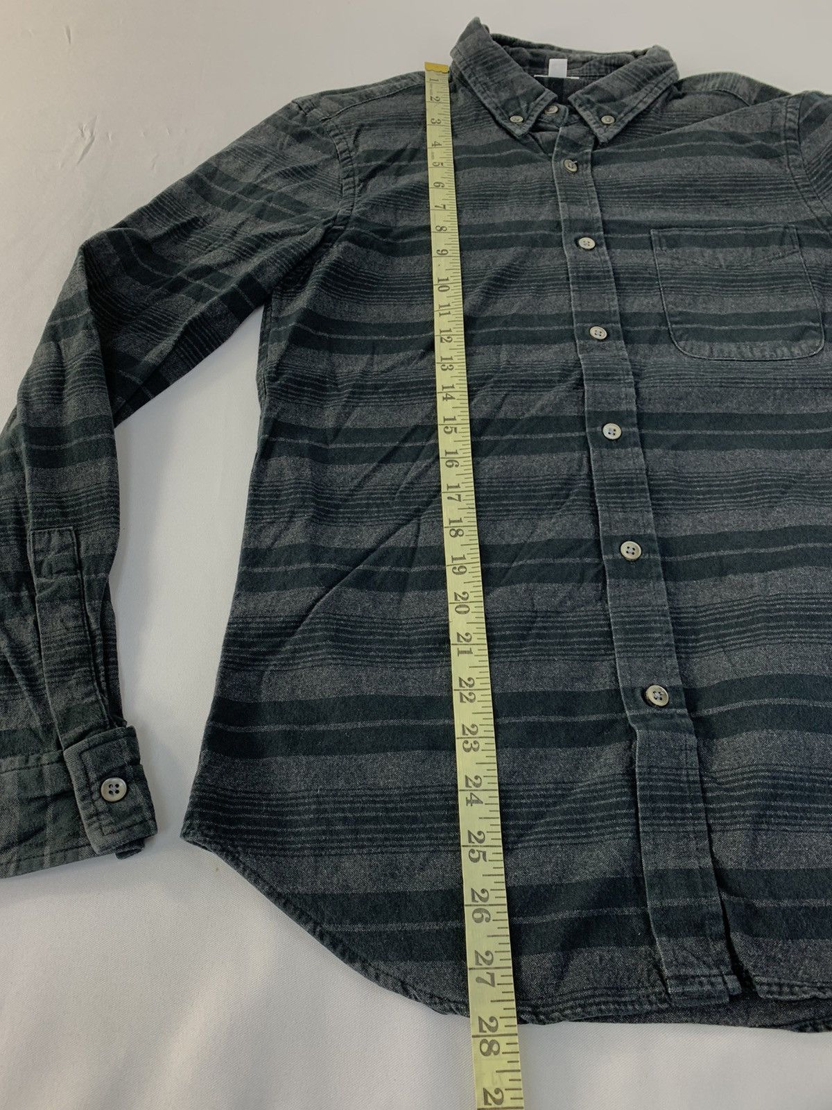 Other Hype Steven Alan Simple Shadow Striped Button Up Design Size US S / EU 44-46 / 1 - 10 Thumbnail