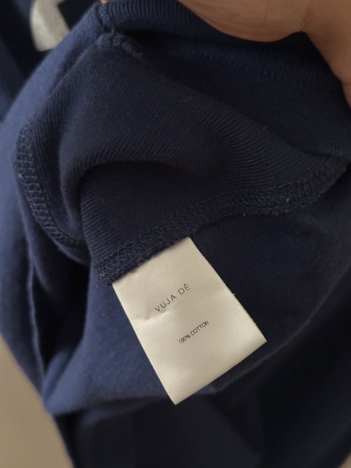 Vuja De Vuja De SS25 Kaplan unfaded ‘VDNY’ blue tee Size US L / EU 52-54 / 3 - 4 Thumbnail