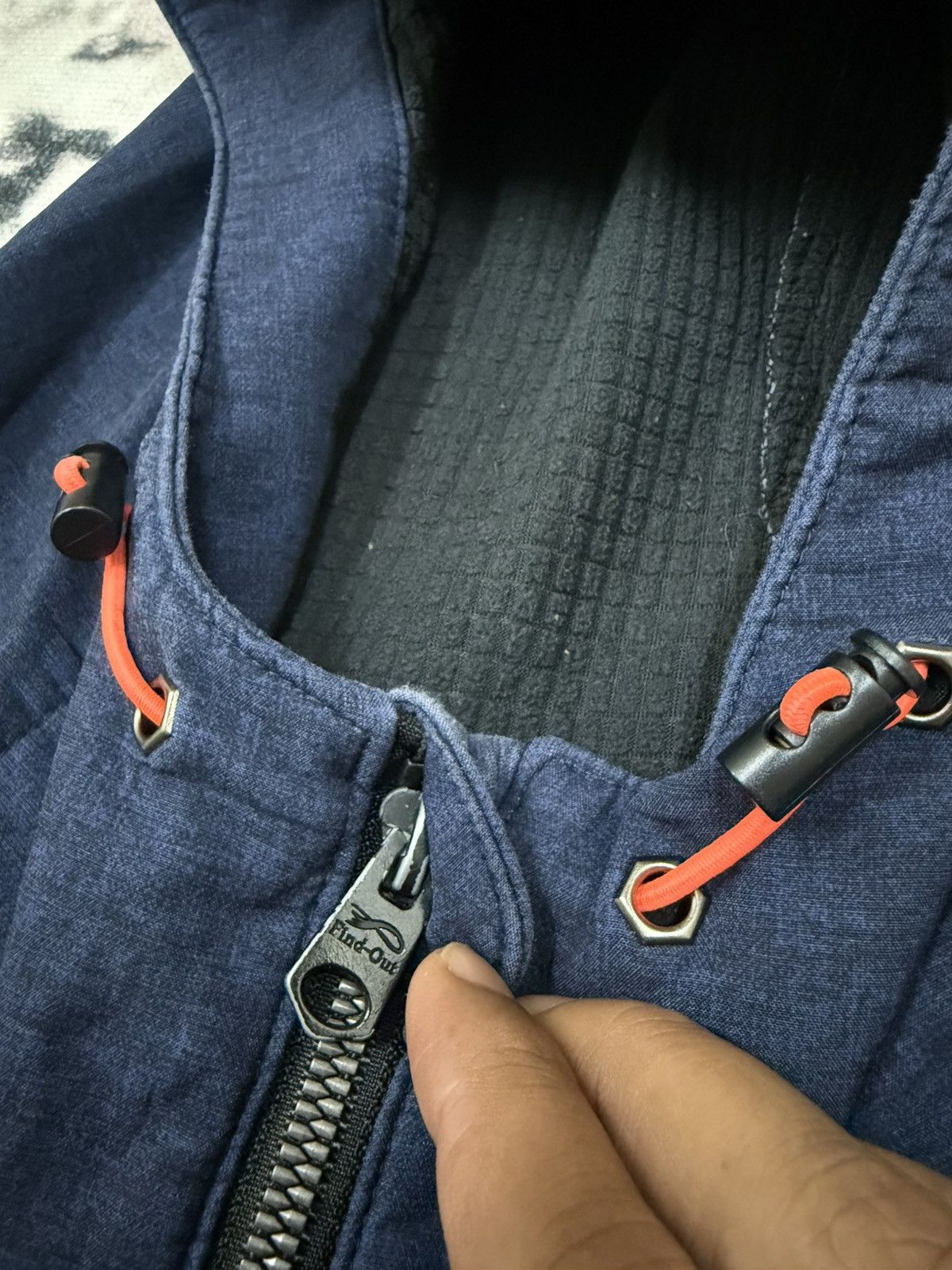 Japanese Brand Find-Out Zip Up Sweater Hoodie Size US L / EU 52-54 / 3 - 8 Thumbnail