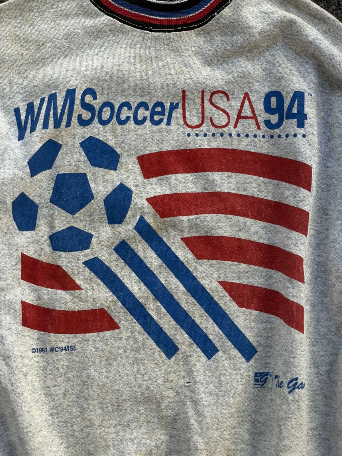 Other Vintage 1991 World Cup USA Soccer sweatshirt Size US M / EU 48-50 / 2 - 2 Thumbnail