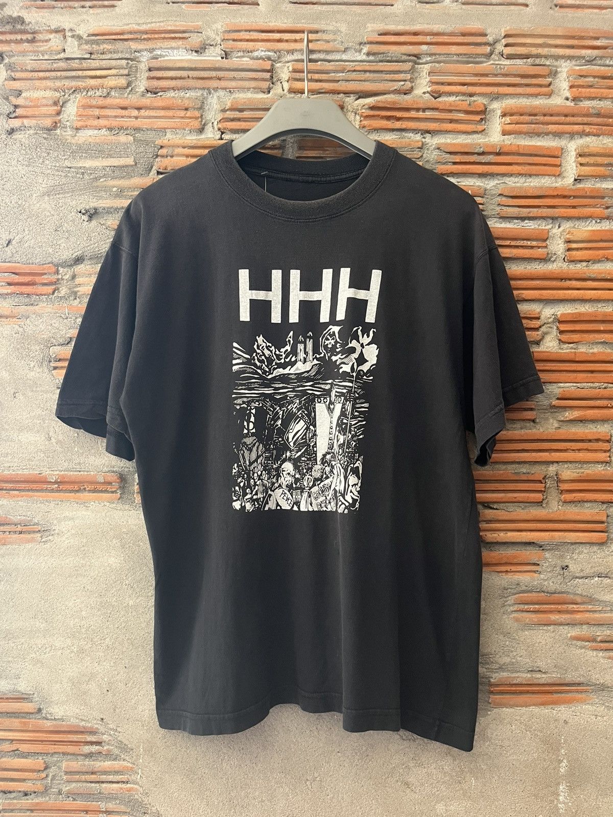 Band Tees Vintage HHH Harina de Huesos Humanos hardcore/punk 80’-90’s Size US L / EU 52-54 / 3 - 2 Thumbnail
