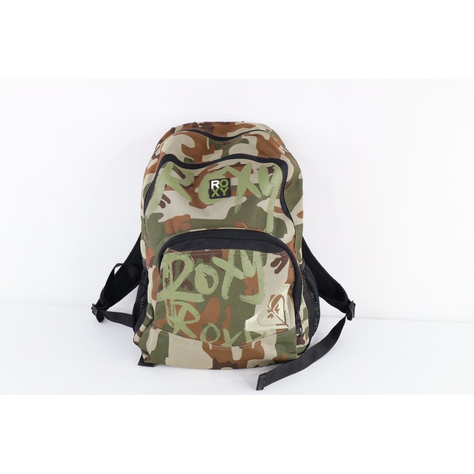 Vintage Vintage Roxy Surfing Spell Out Camouflage Backpack  display picture 3