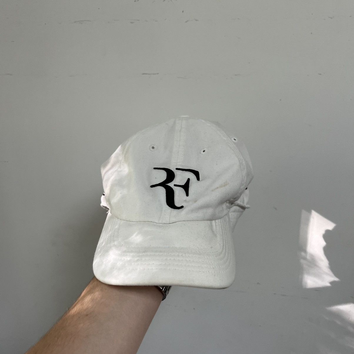 Nike Vintage Nike RF Roger Federer Faded Cap Hat Size ONE SIZE - 2 Thumbnail